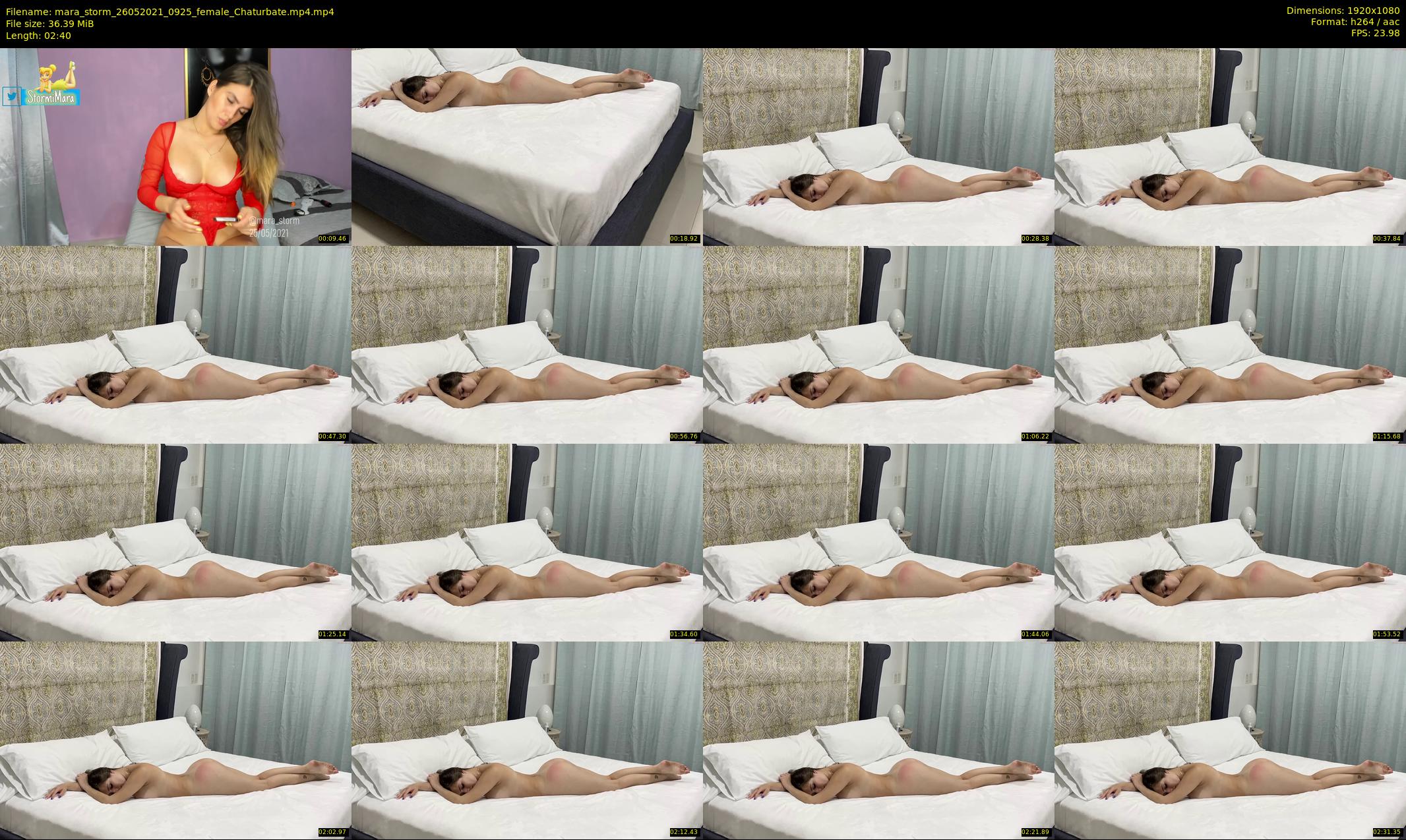 mara_storm — 3 minute Chaturbate female cam show recording, 1080p, May 26, 2021