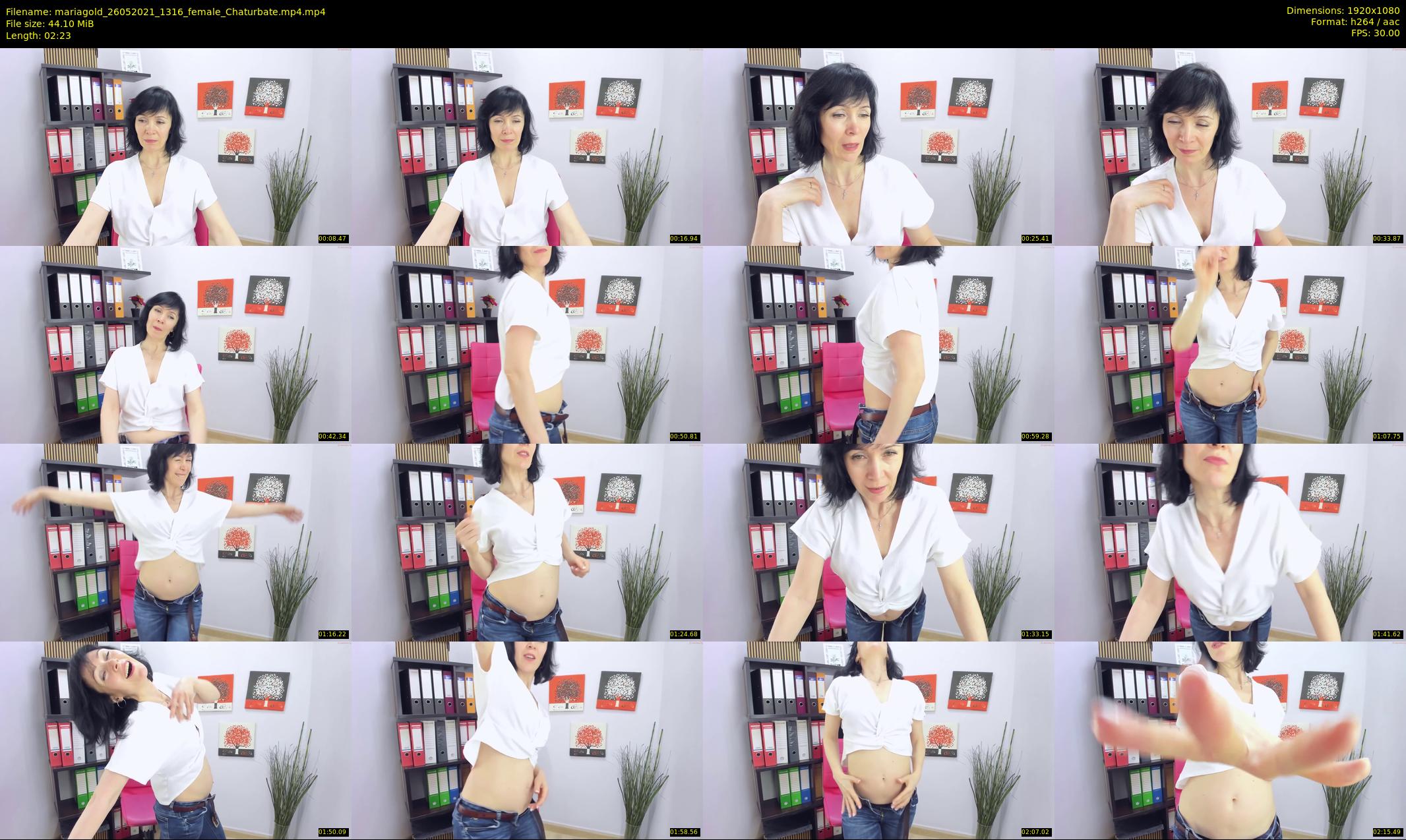 mariagold — 3 minute Chaturbate female cam show recording, 1080p, May 26, 2021