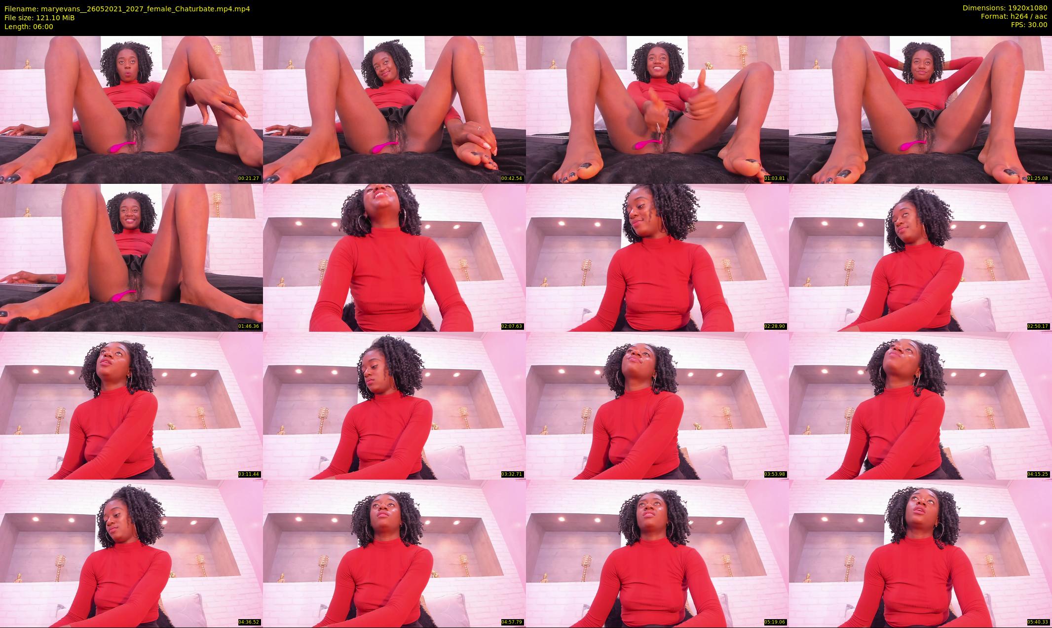 maryevans_ — 6 minute Chaturbate female cam show recording, 1080p, May 26, 2021