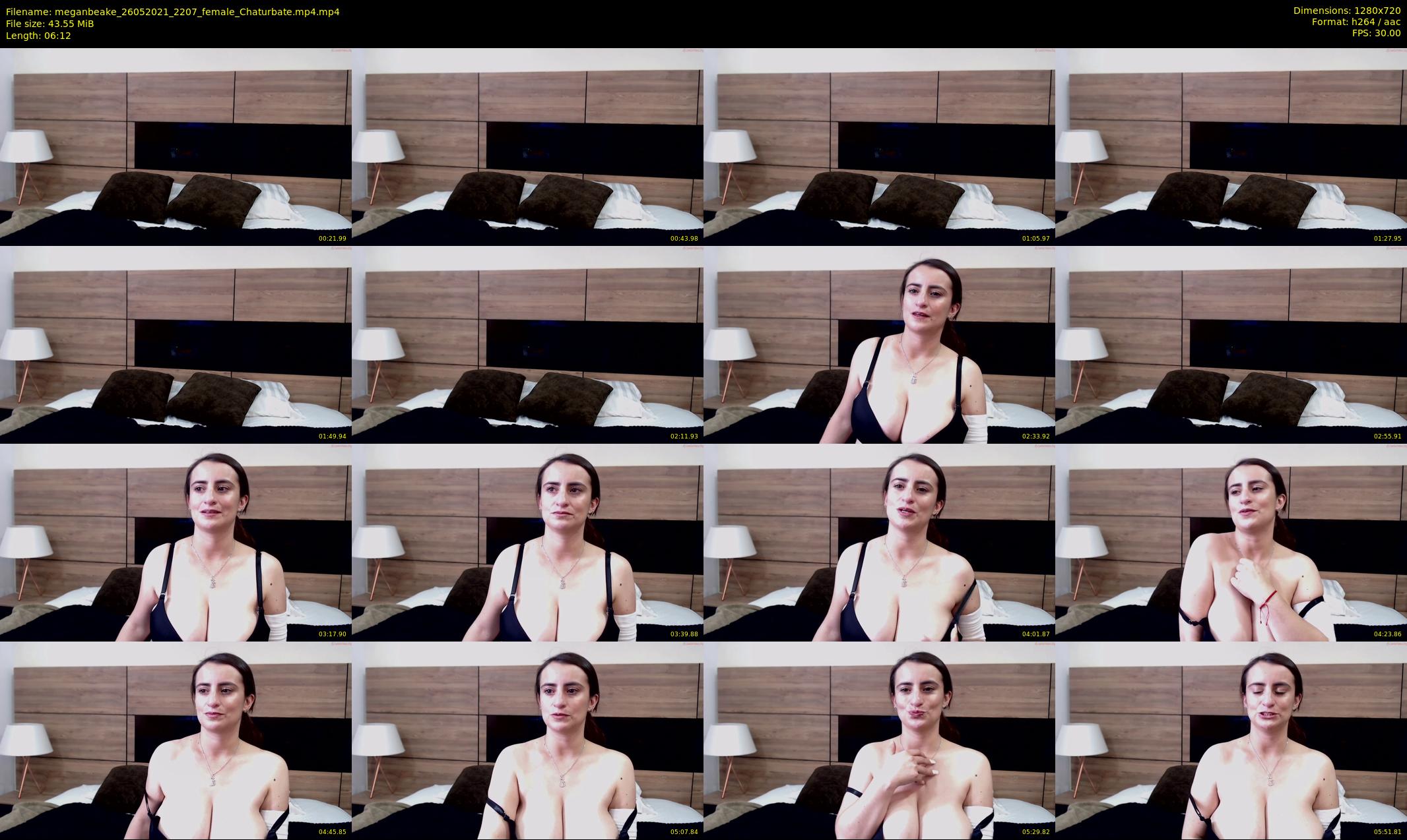 meganbeake — 7 minute Chaturbate female cam show recording, 720p, May 26, 2021