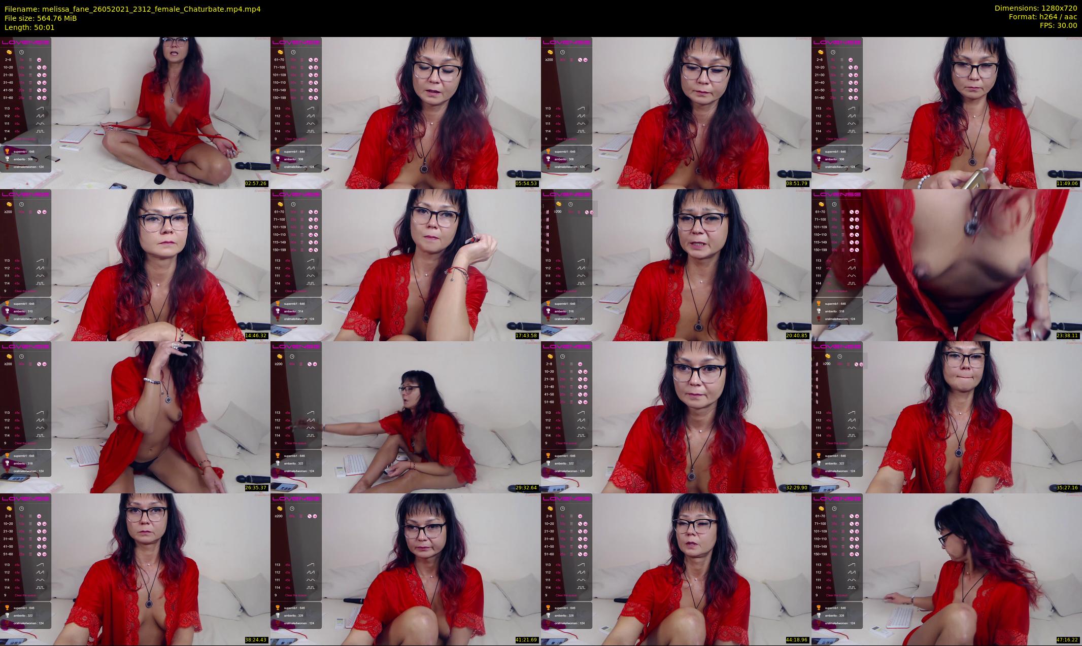 melissa_fane — 51 minute Chaturbate female cam show recording, 720p, May 26, 2021