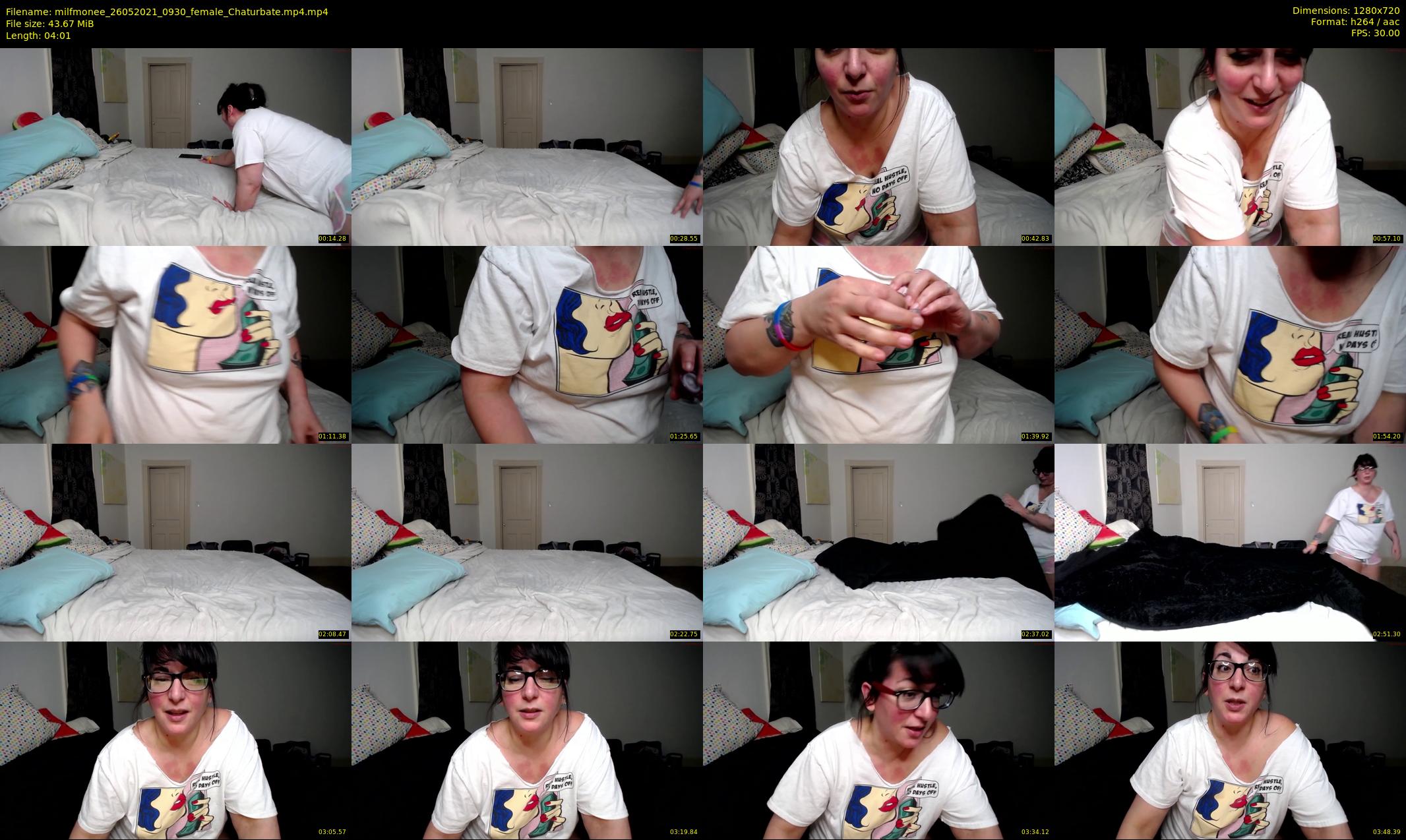 milfmonee — 5 minute Chaturbate female cam show recording, 720p, May 26, 2021