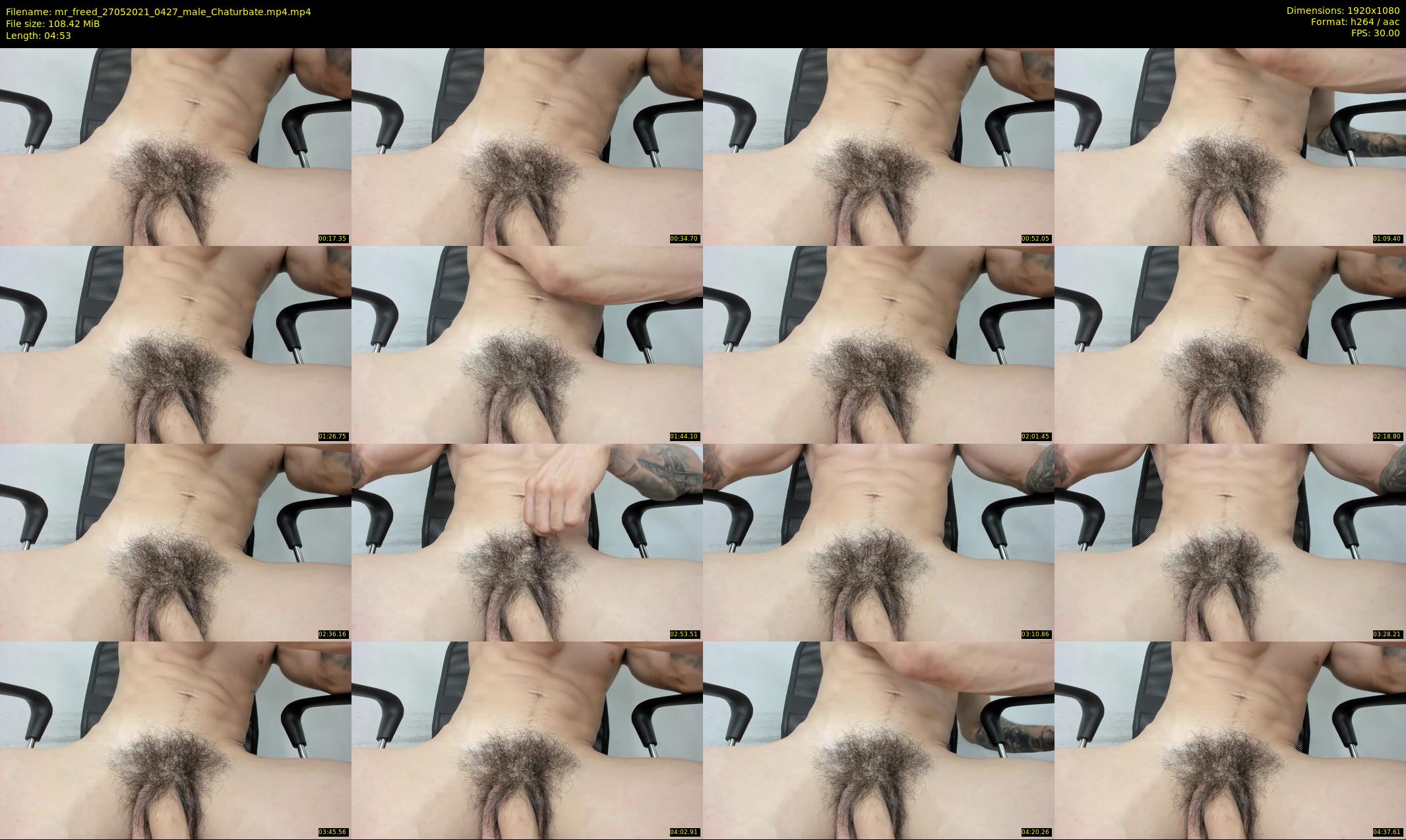 mr_freed — 5 minute Chaturbate male cam show recording, 1080p, May 27, 2021