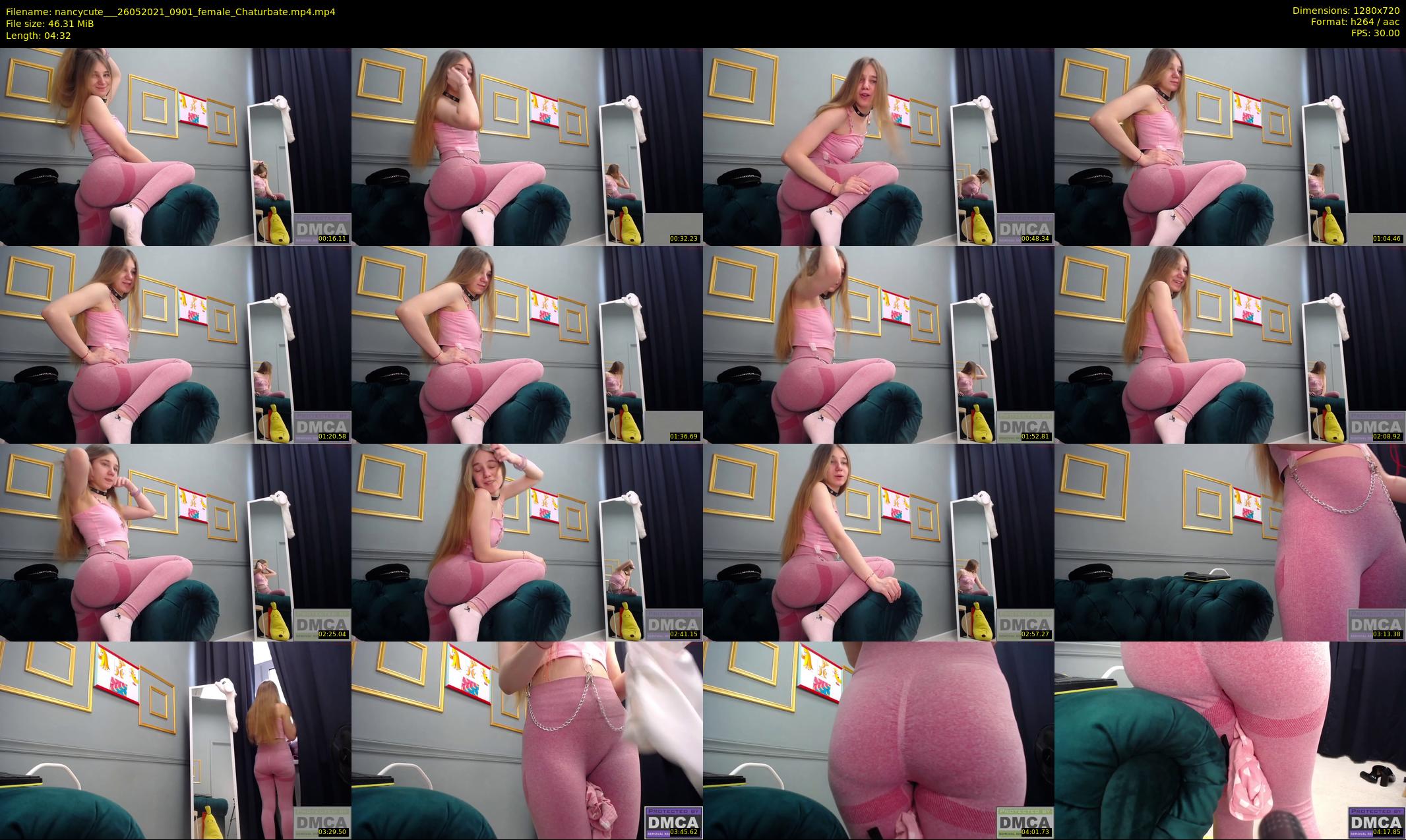 nancycute__ — 5 minute Chaturbate female cam show recording, 720p, May 26, 2021