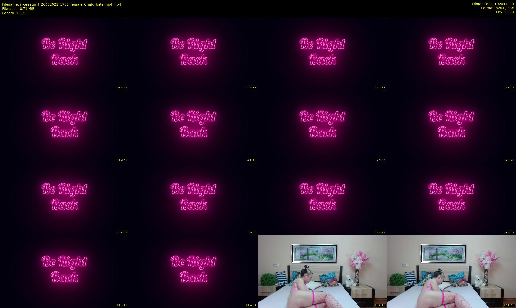 niceeegirlll — 14 minute Chaturbate couple cam show recording, 1080p, May 26, 2021