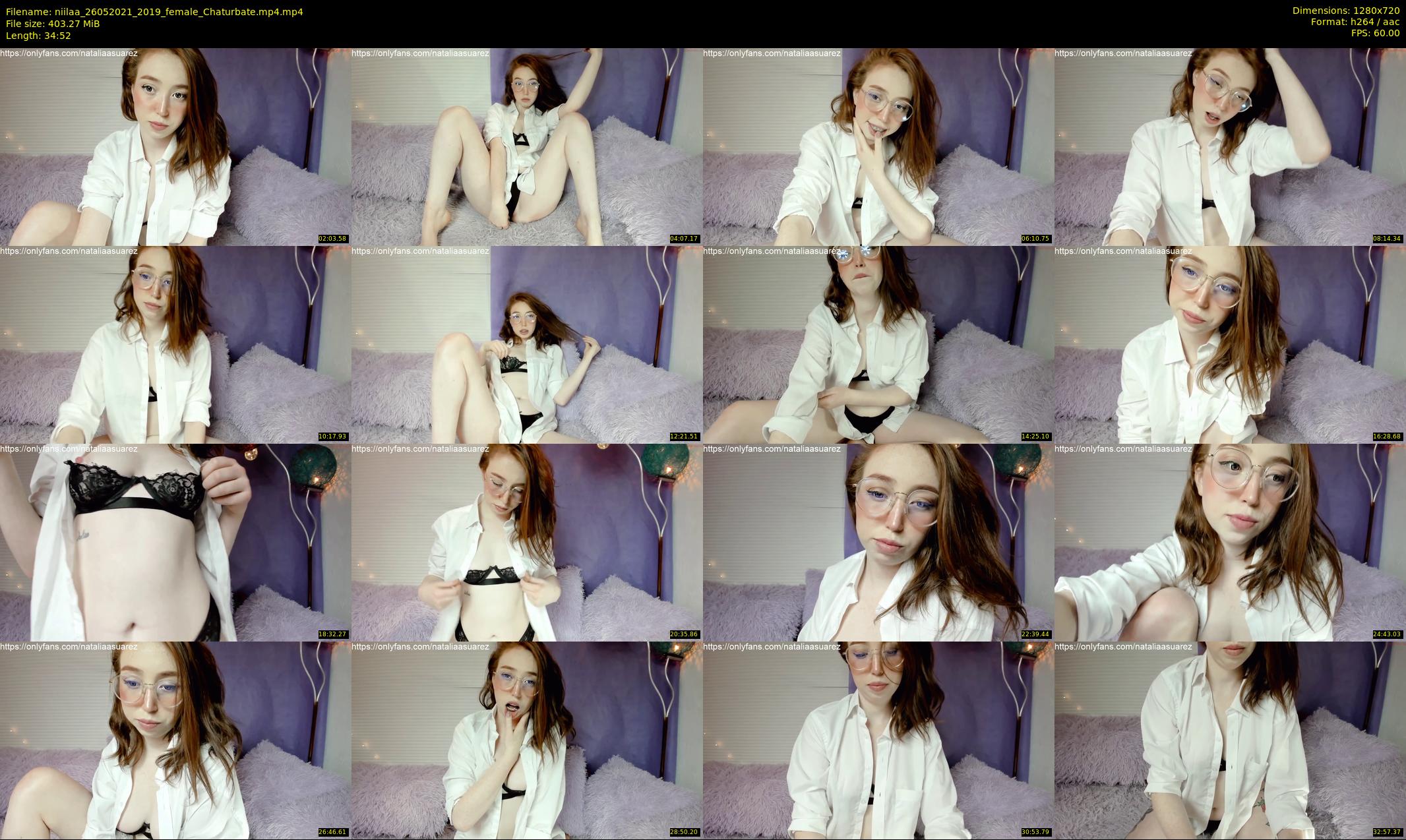 niilaa — 35 minute Chaturbate female cam show recording, 720p, May 26, 2021