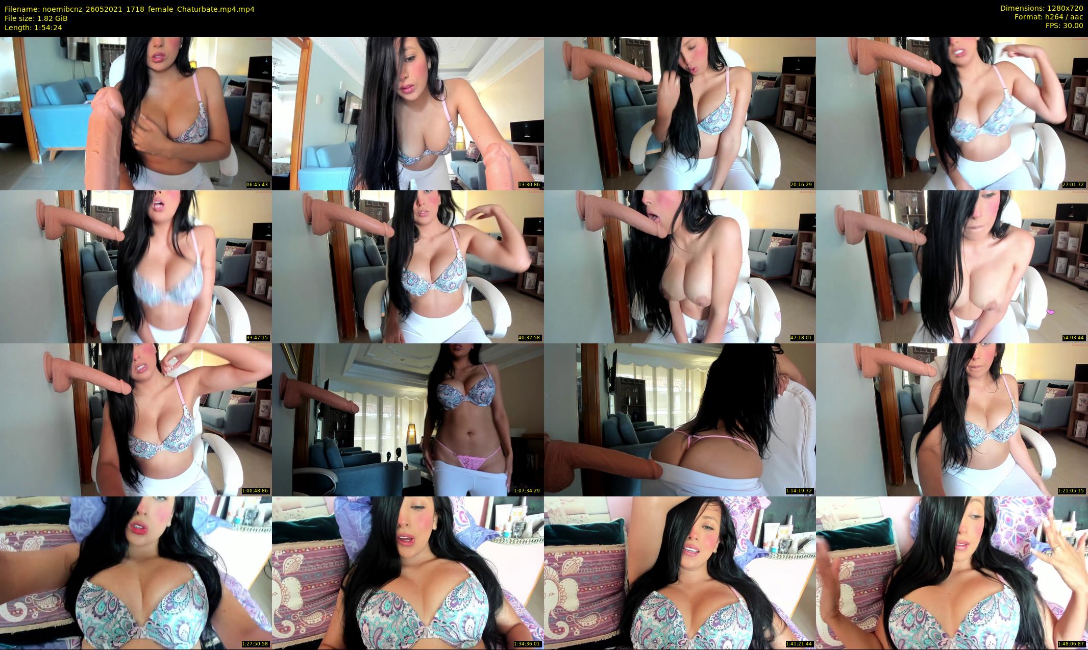 noemibcnz — 115 minute Chaturbate couple cam show recording, 720p, May 26, 2021