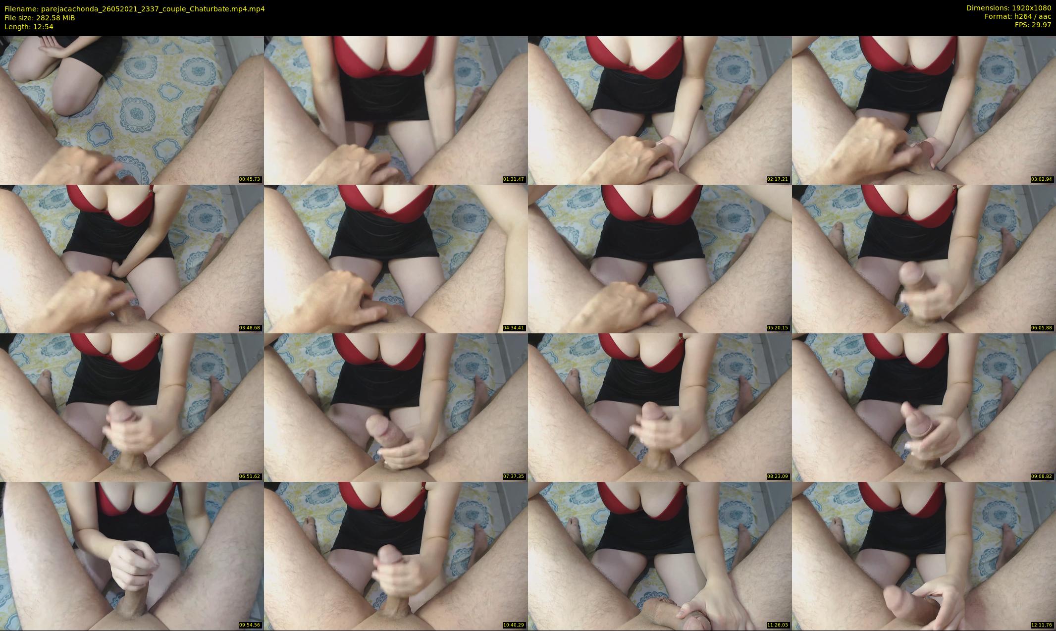 parejacachonda — 13 minute Chaturbate couple cam show recording, 1080p, May 26, 2021