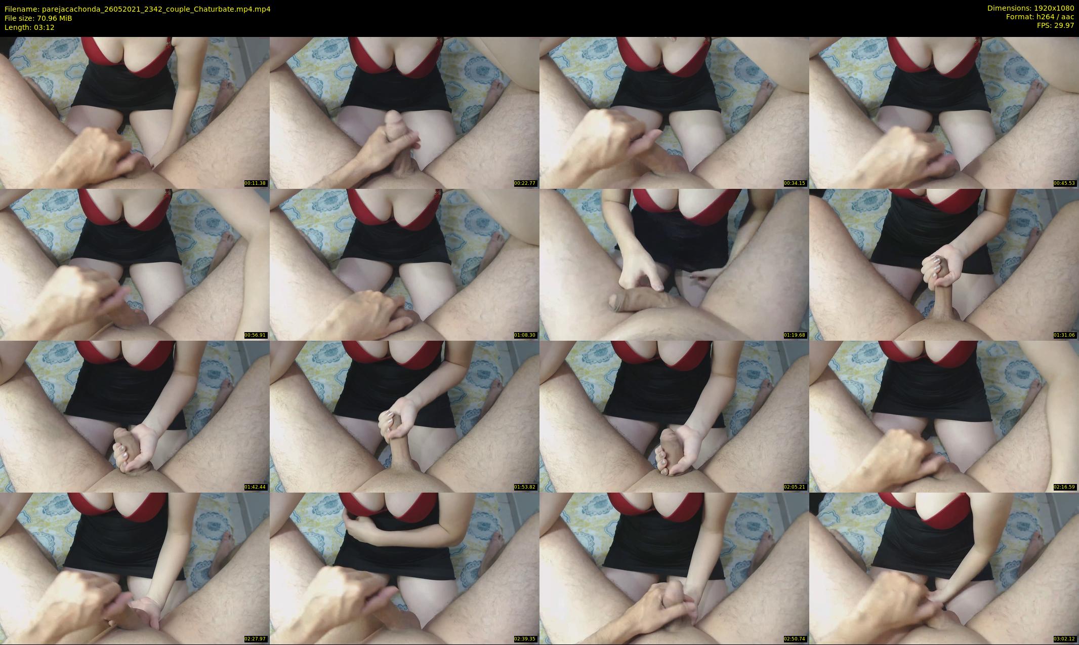 parejacachonda — 4 minute Chaturbate couple cam show recording, 1080p, May 26, 2021