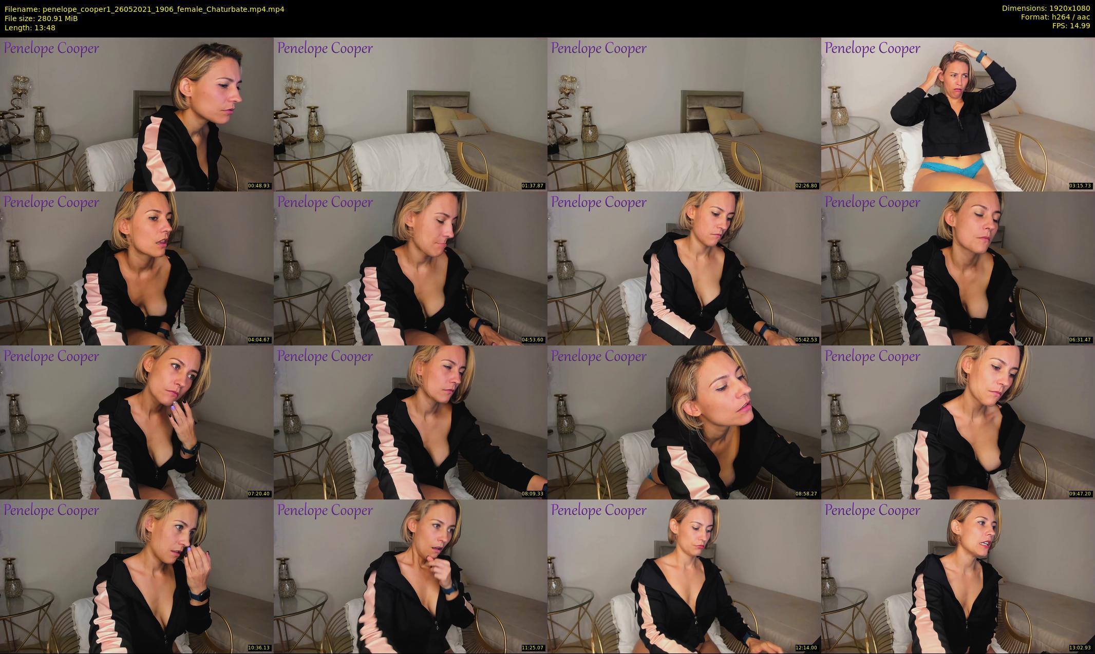 penelope_cooper1 — 14 minute Chaturbate female cam show recording, 1080p, May 26, 2021