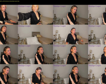 penelope_cooper1 — 12 minute Chaturbate female cam show recording, 1080p, May 26, 2021