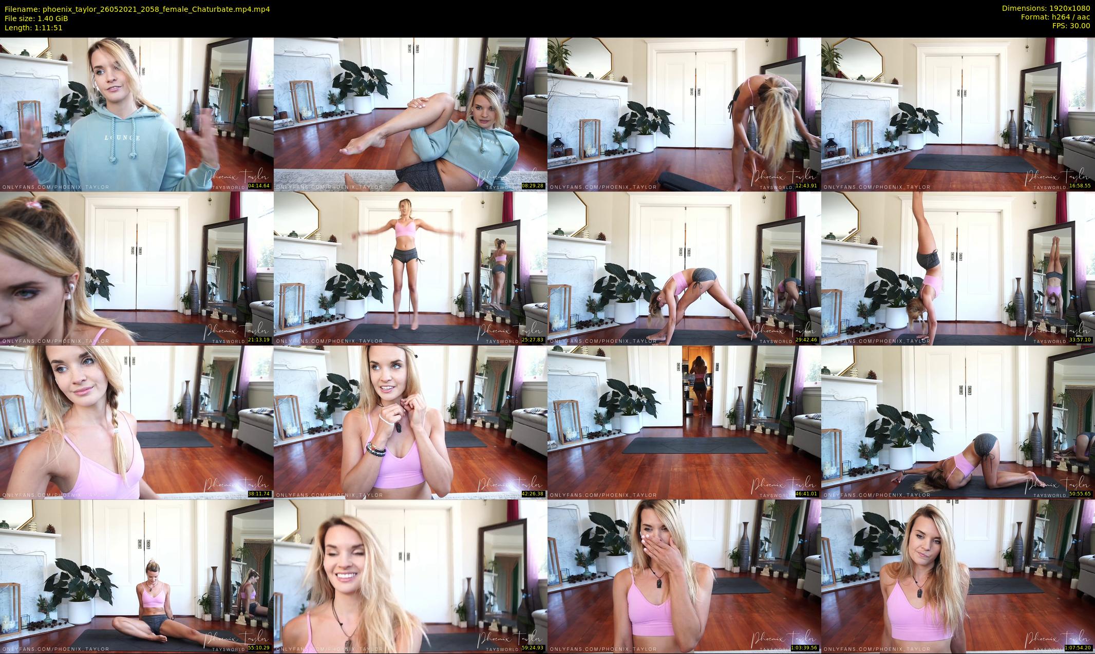 phoenix_taylor — 72 minute Chaturbate female cam show recording, 1080p, May 26, 2021