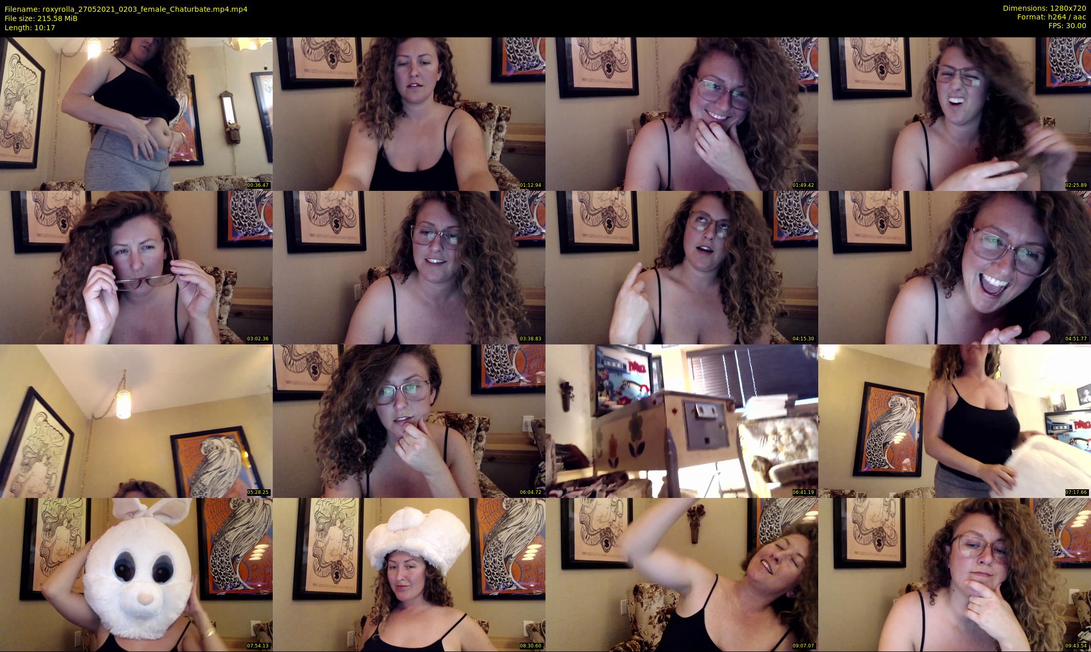 roxyrolla — 11 minute Chaturbate female cam show recording, 720p, May 27, 2021