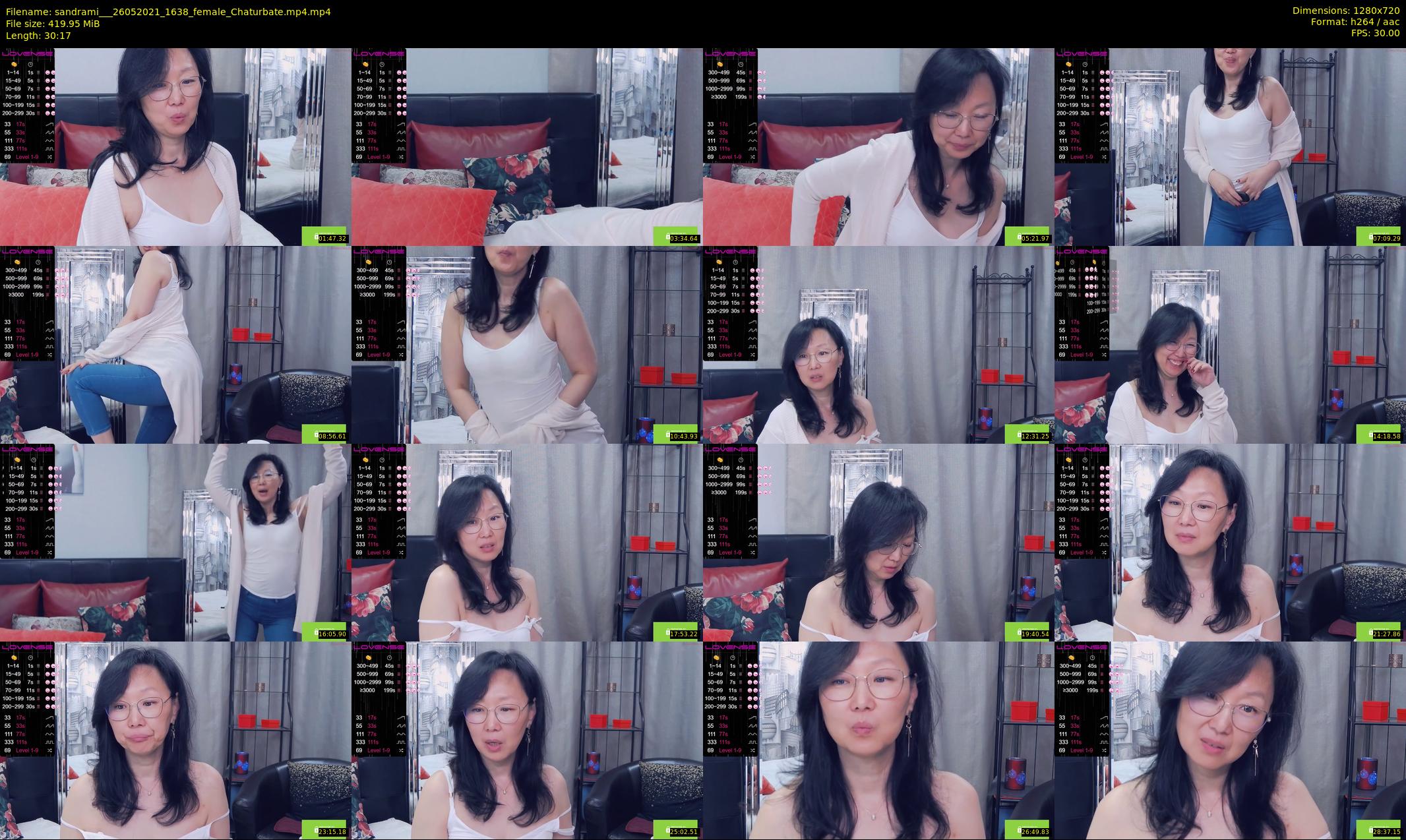 sandrami__ — 31 minute Chaturbate female cam show recording, 720p, May 26, 2021