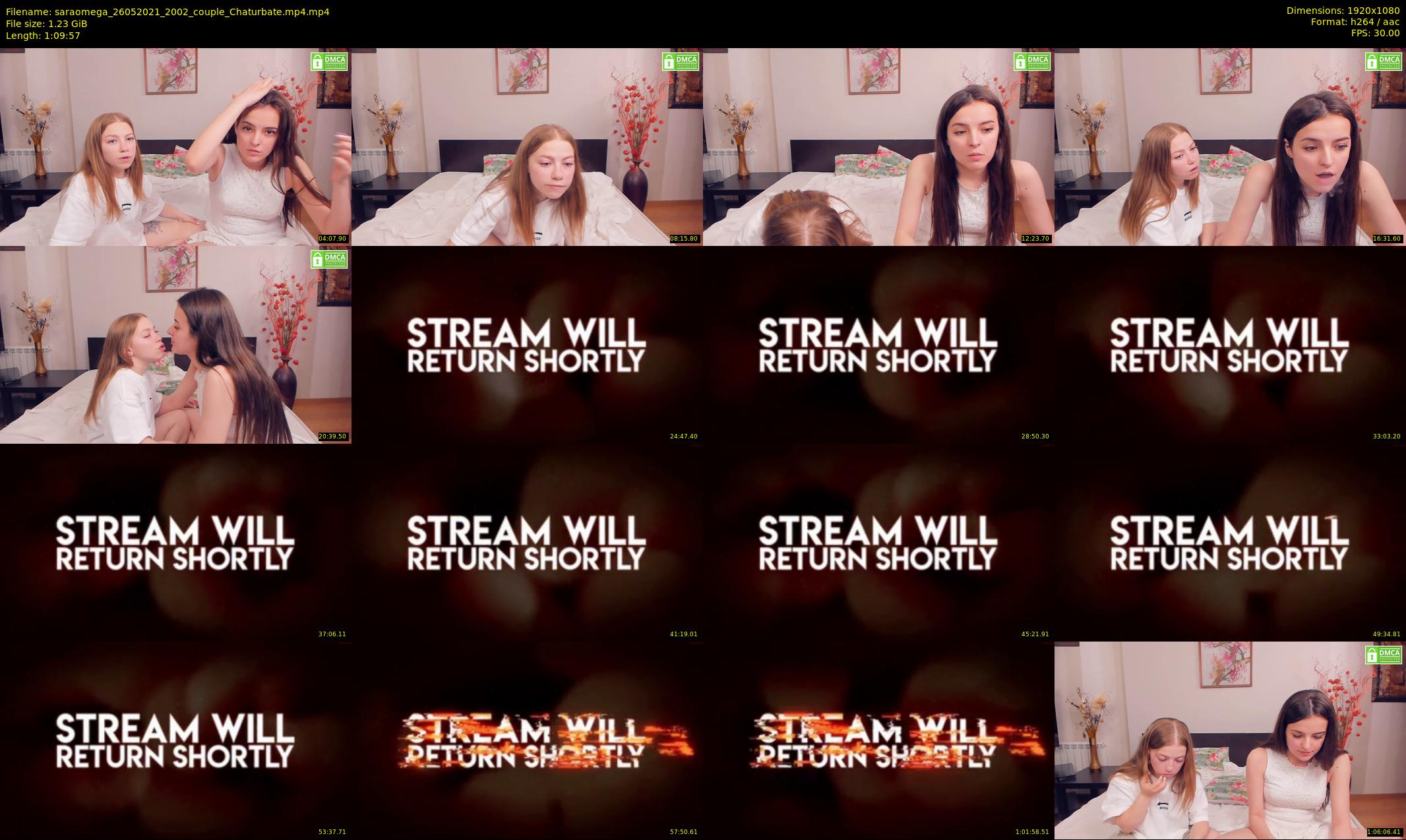 saraomega — 70 minute Chaturbate couple cam show recording, 1080p, May 26, 2021