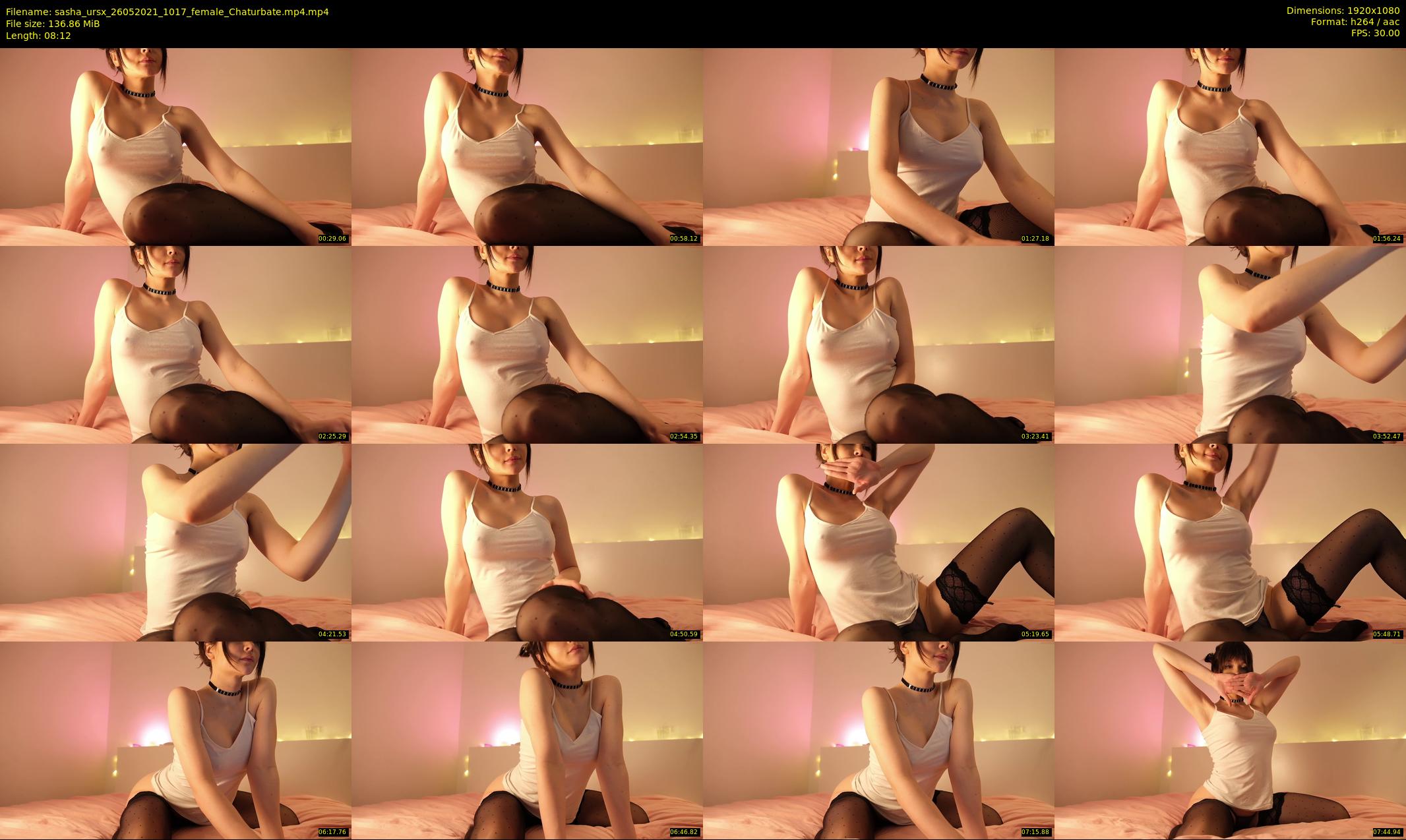 sasha_ursx — 9 minute Chaturbate female cam show recording, 1080p, May 26, 2021