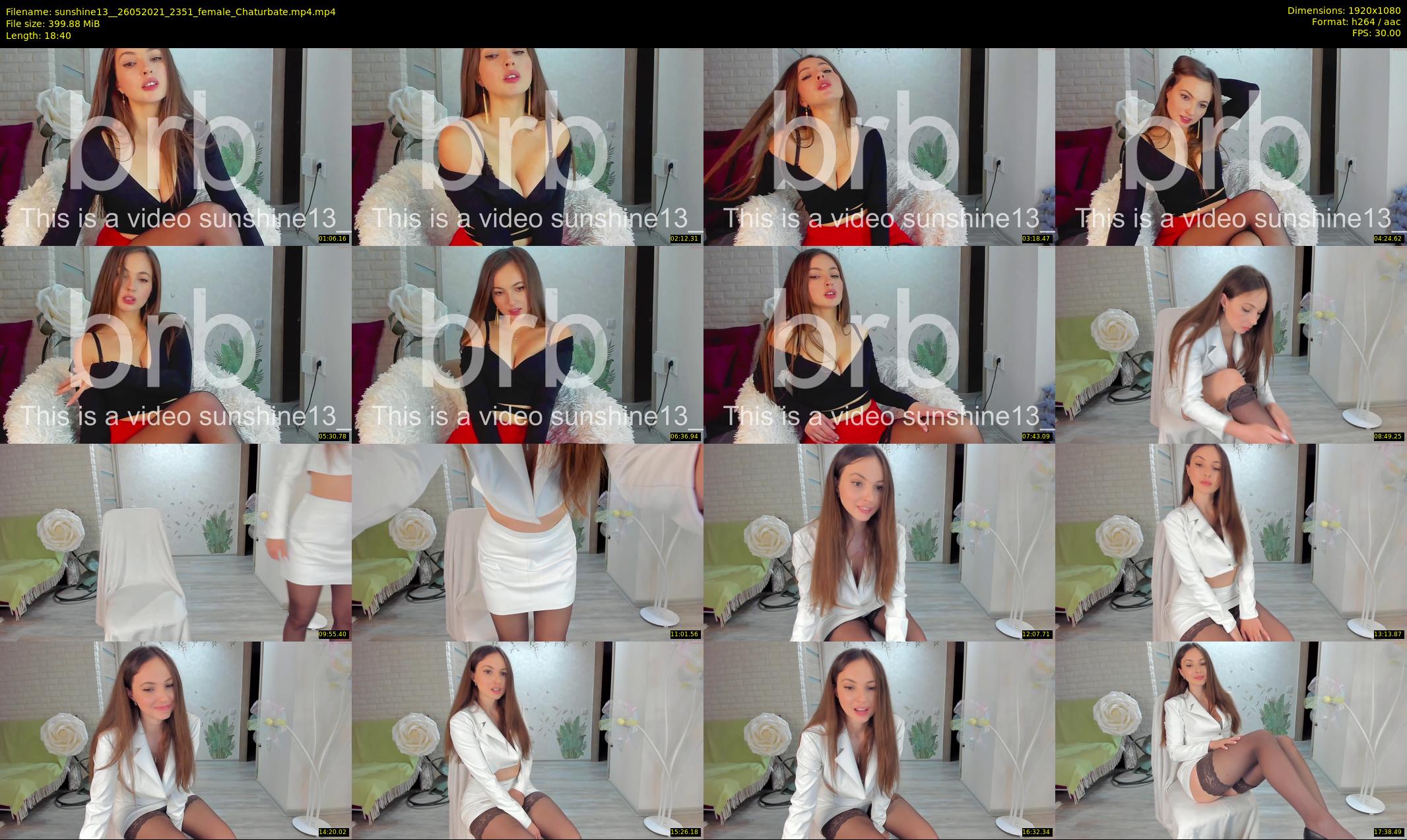 sunshine13_ — 19 minute Chaturbate female cam show recording, 1080p, May 26, 2021