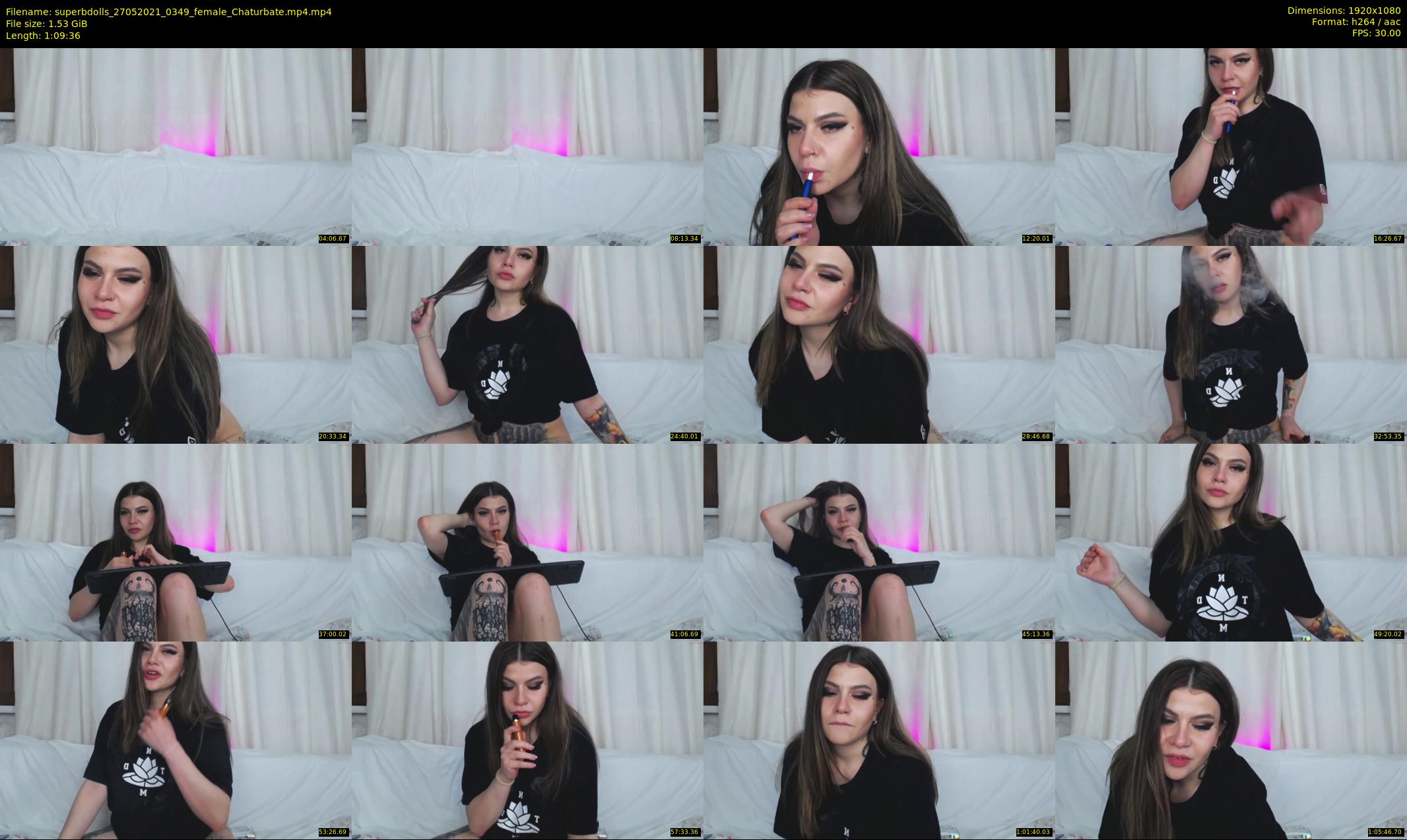 superbdolls — 70 minute Chaturbate couple cam show recording, 1080p, May 27, 2021