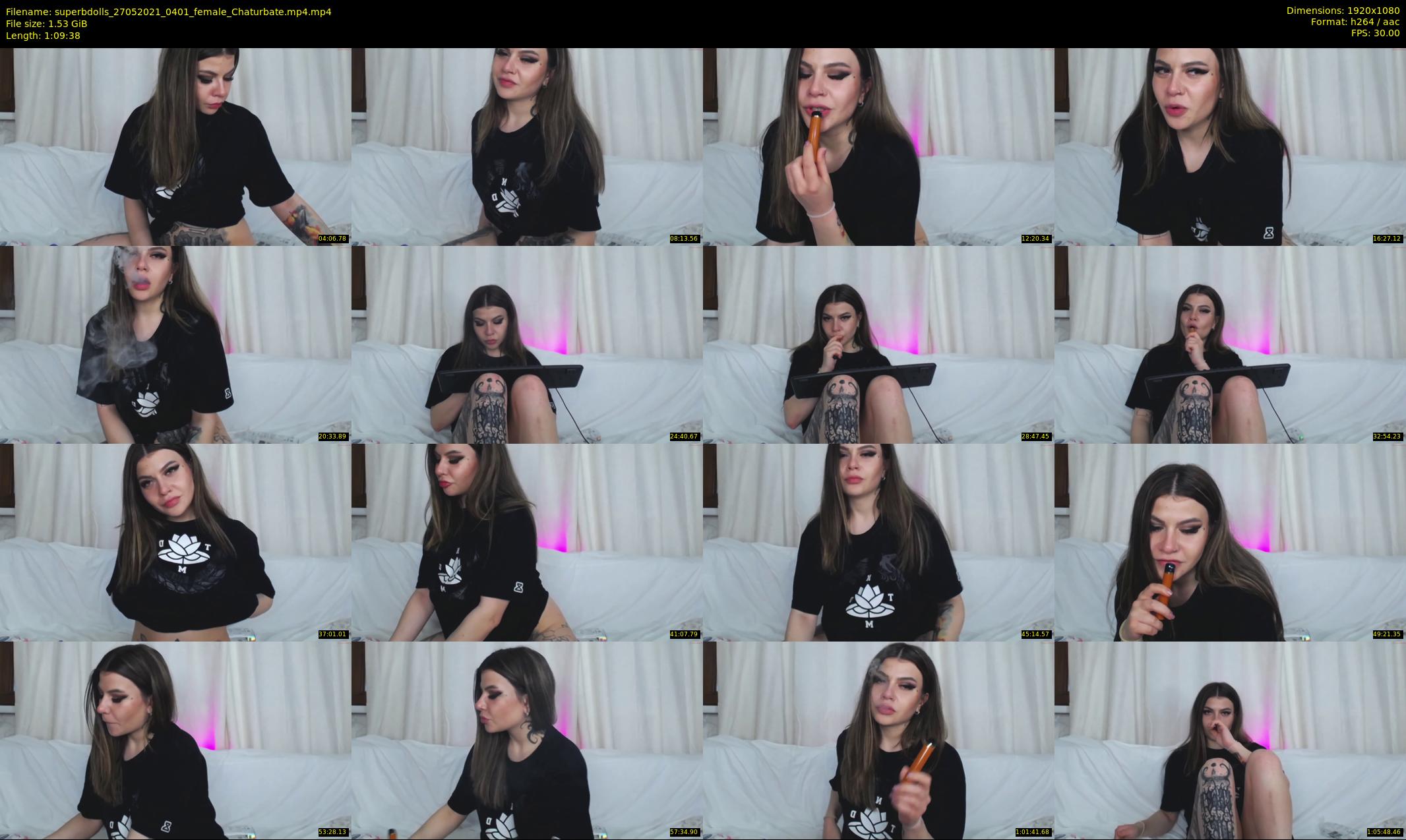 superbdolls — 70 minute Chaturbate couple cam show recording, 1080p, May 27, 2021
