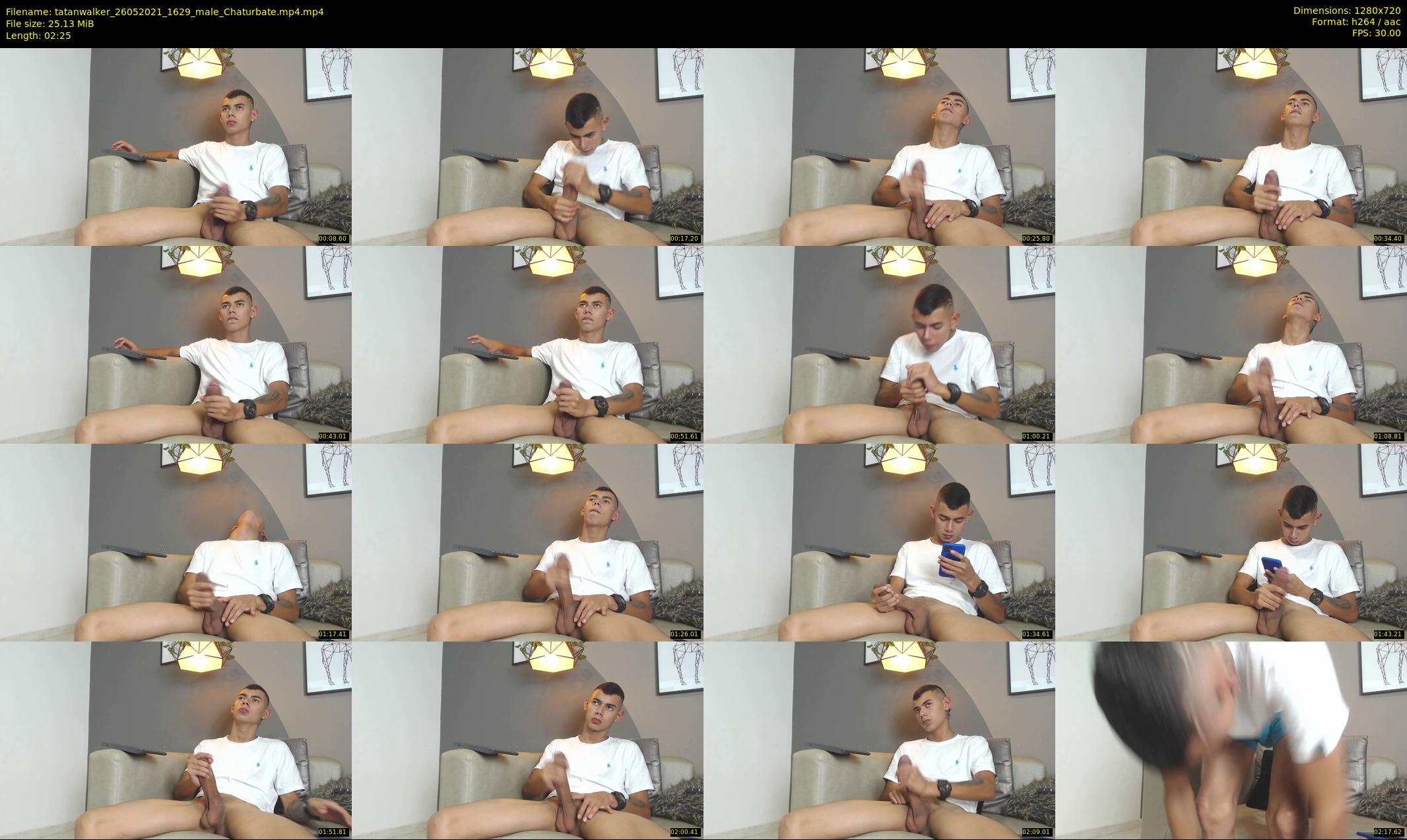 tatanwalker — 3 minute Chaturbate male cam show recording, 720p, May 26, 2021