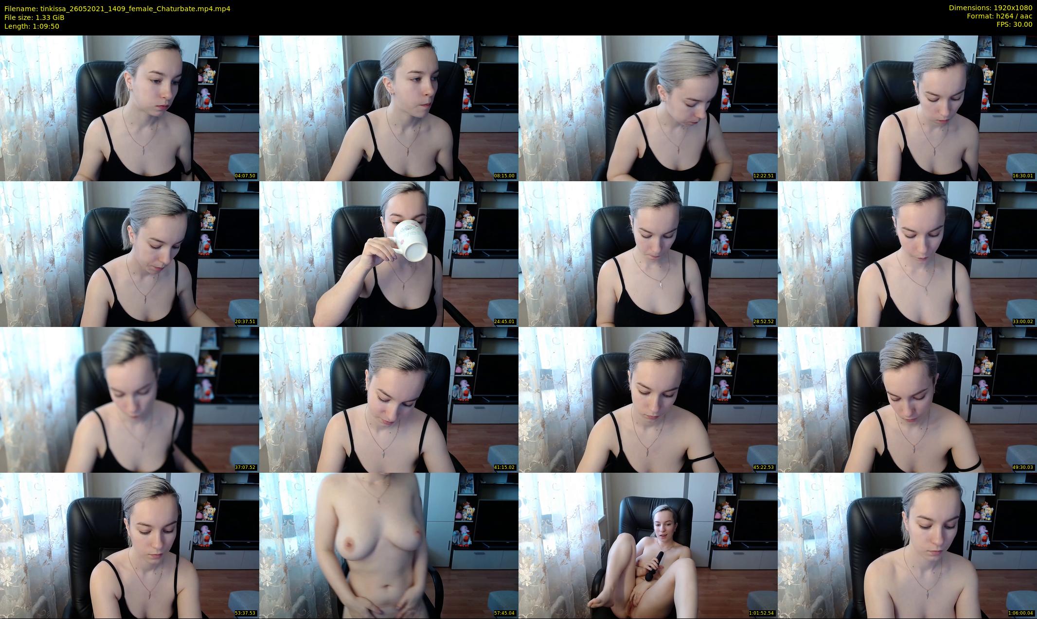 tinkissa — 70 minute Chaturbate couple cam show recording, 1080p, May 26, 2021