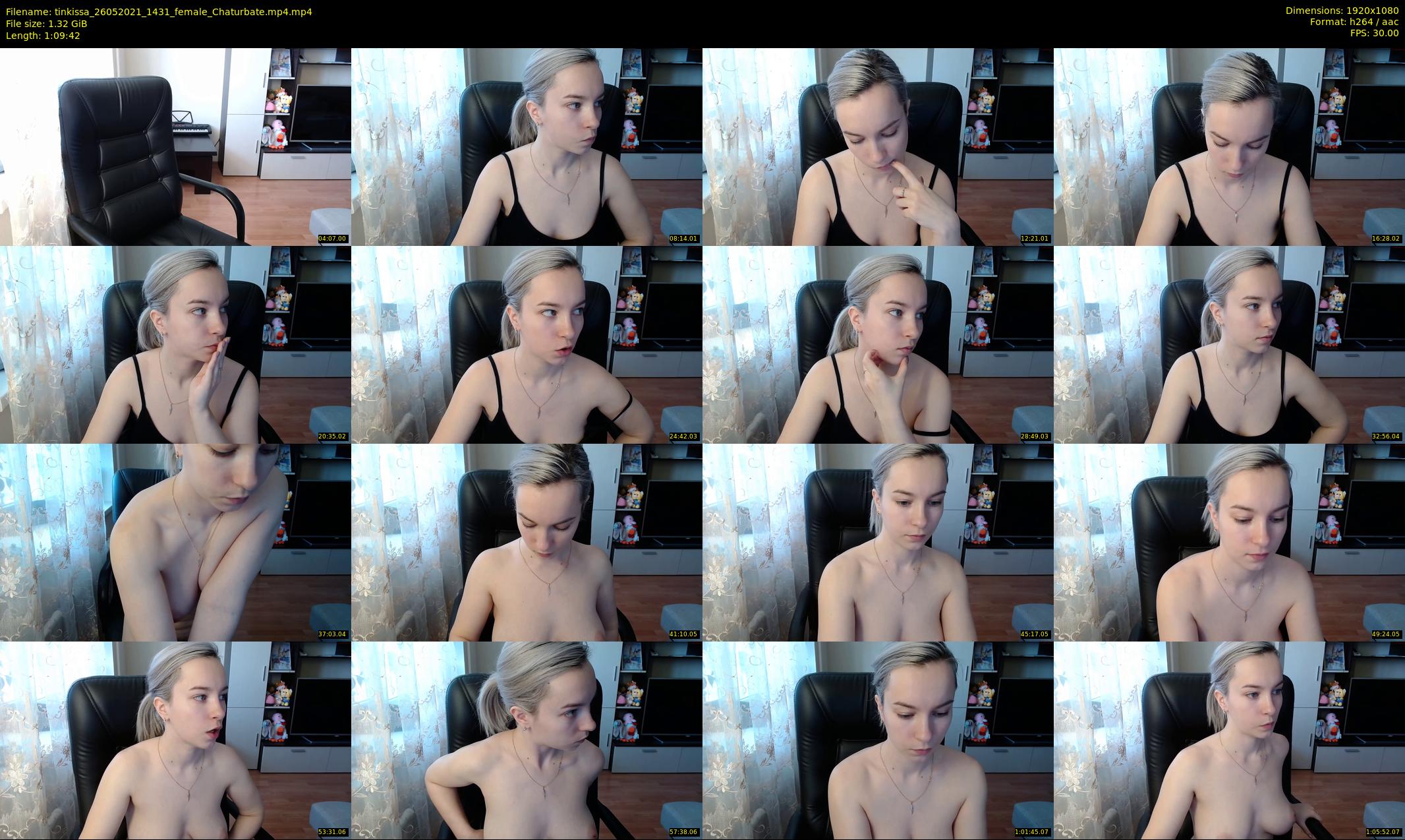 tinkissa — 70 minute Chaturbate couple cam show recording, 1080p, May 26, 2021