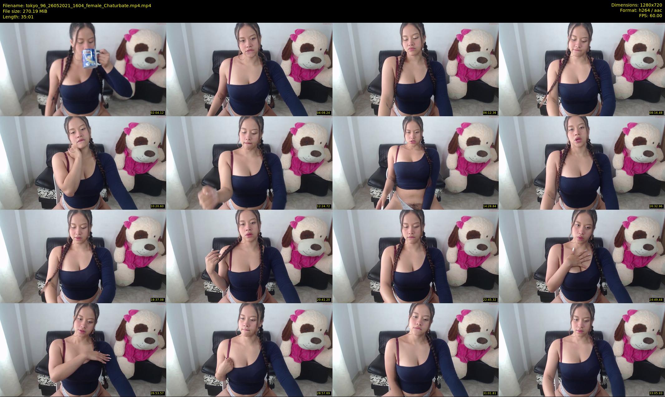 tokyo_96 — 36 minute Chaturbate female cam show recording, 720p, May 26, 2021