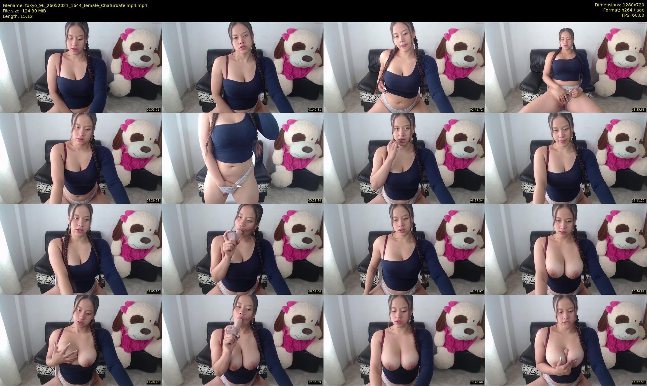 tokyo_96 — 16 minute Chaturbate female cam show recording, 720p, May 26, 2021