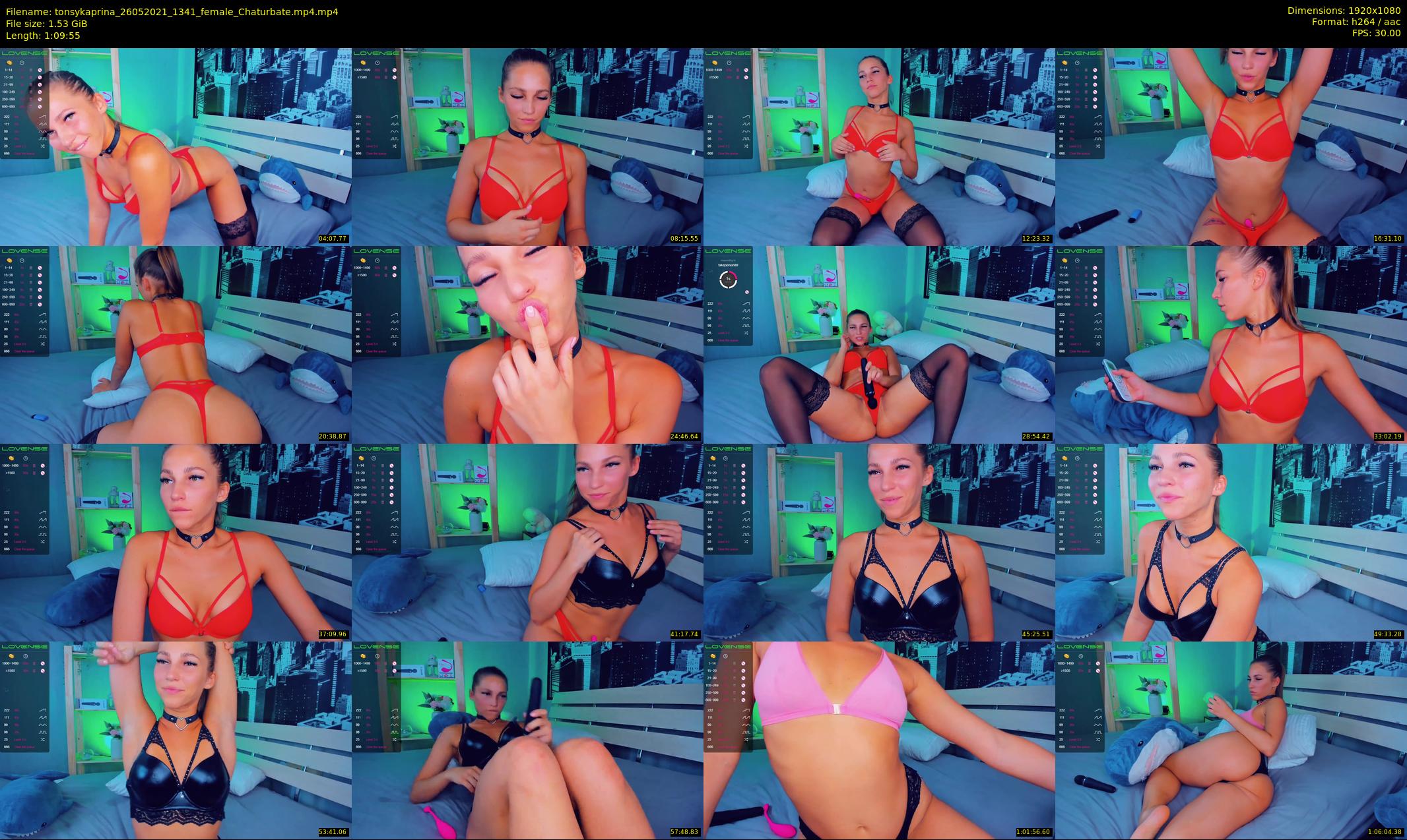 tonsykaprina — 70 minute Chaturbate couple cam show recording, 1080p, May 26, 2021
