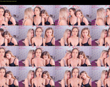 unicorngirls — 4 minute Chaturbate couple cam show recording, 1080p, May 26, 2021