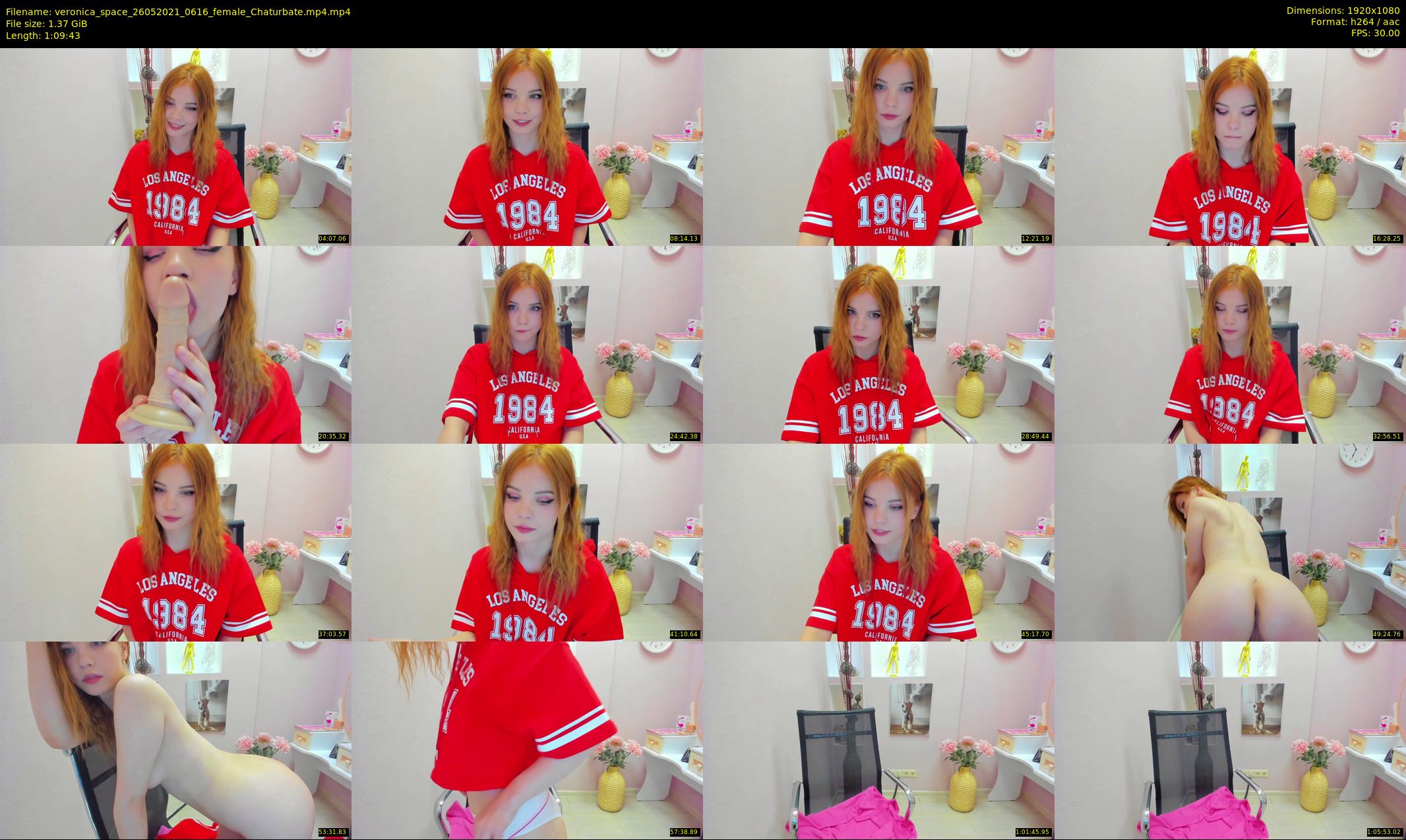 veronica_space — 70 minute Chaturbate female cam show recording, 1080p, May 26, 2021