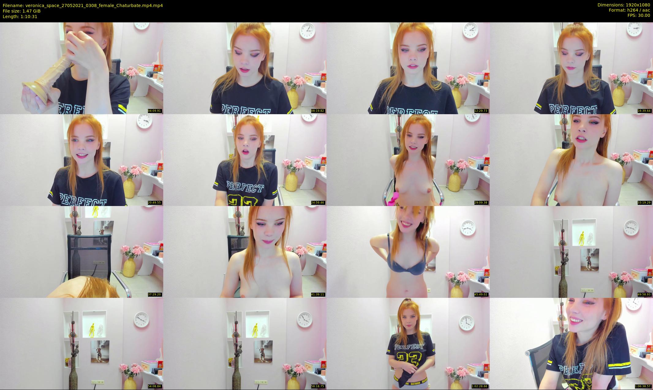 veronica_space — 71 minute Chaturbate female cam show recording, 1080p, May 27, 2021