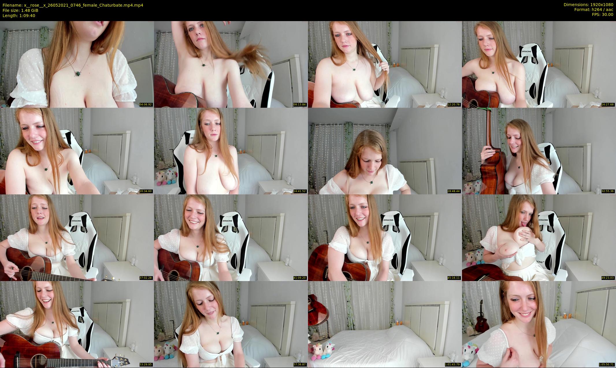x__rose__x — 70 minute Chaturbate female cam show recording, 1080p, May 26, 2021
