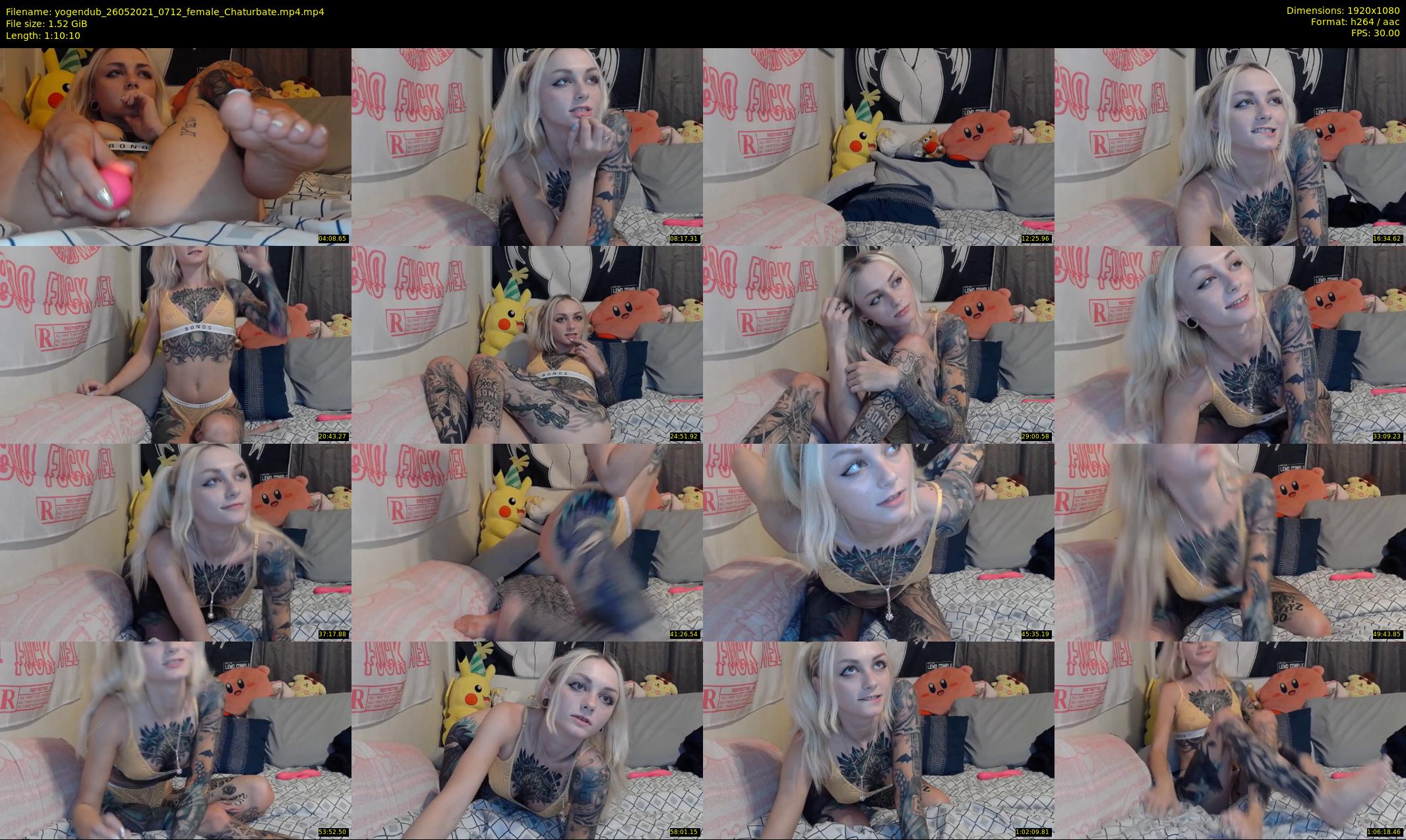 yogendub — 71 minute Chaturbate female cam show recording, 1080p, May 26, 2021