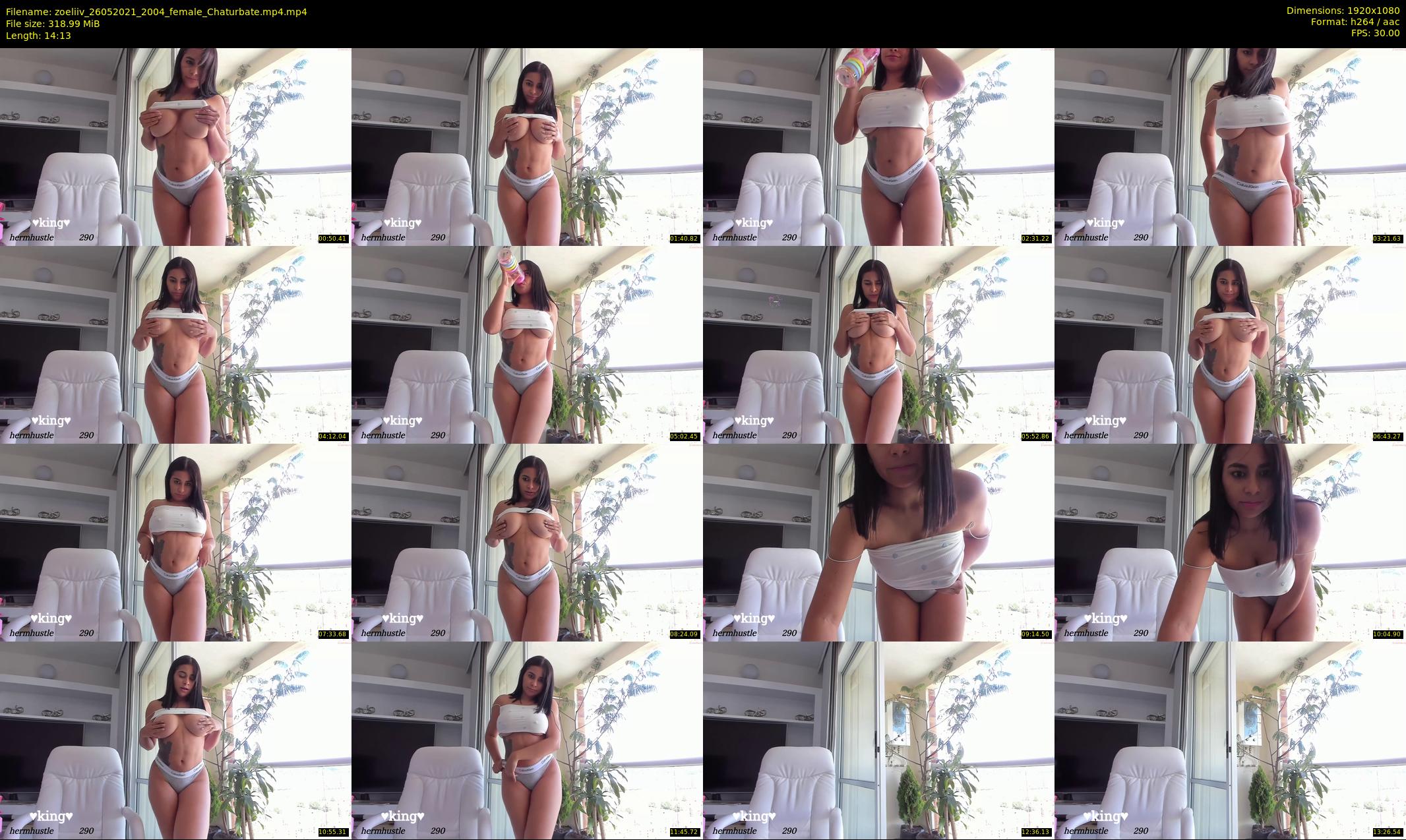 zoeliiv — 15 minute Chaturbate female cam show recording, 1080p, May 26, 2021