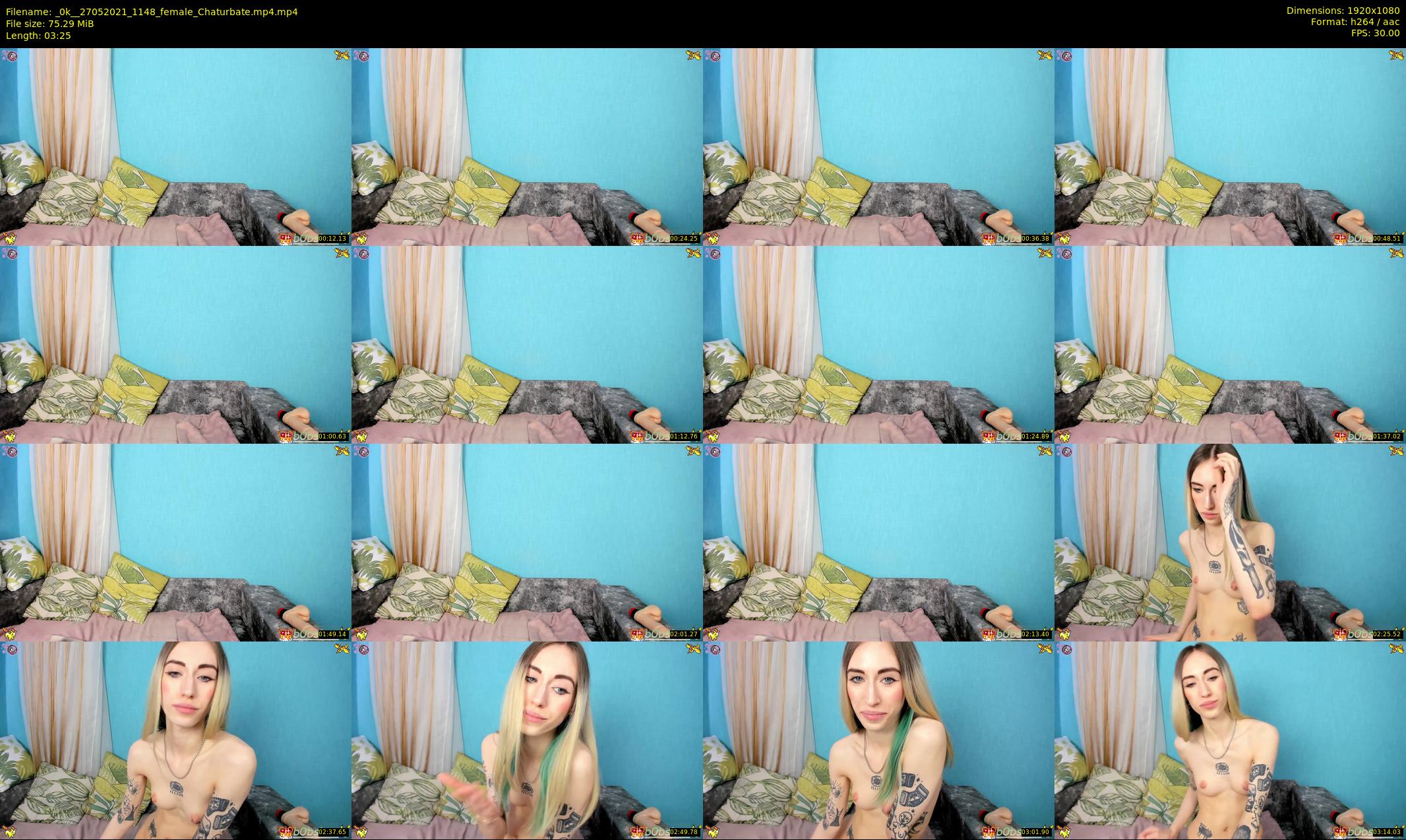 _0k_ — 4 minute Chaturbate female cam show recording, 1080p, May 27, 2021