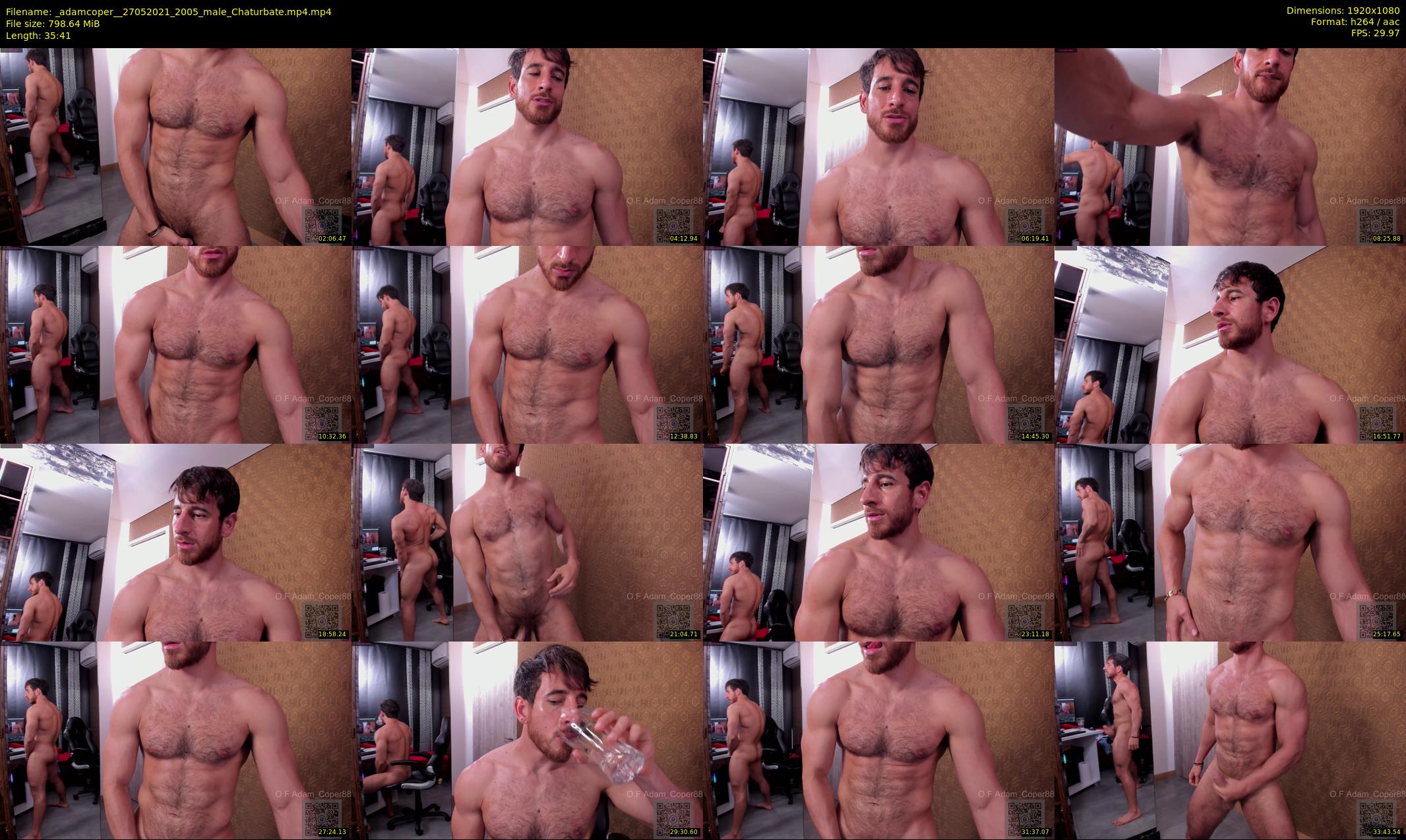 _adamcoper_ — 36 minute Chaturbate male cam show recording, 1080p, May 27, 2021