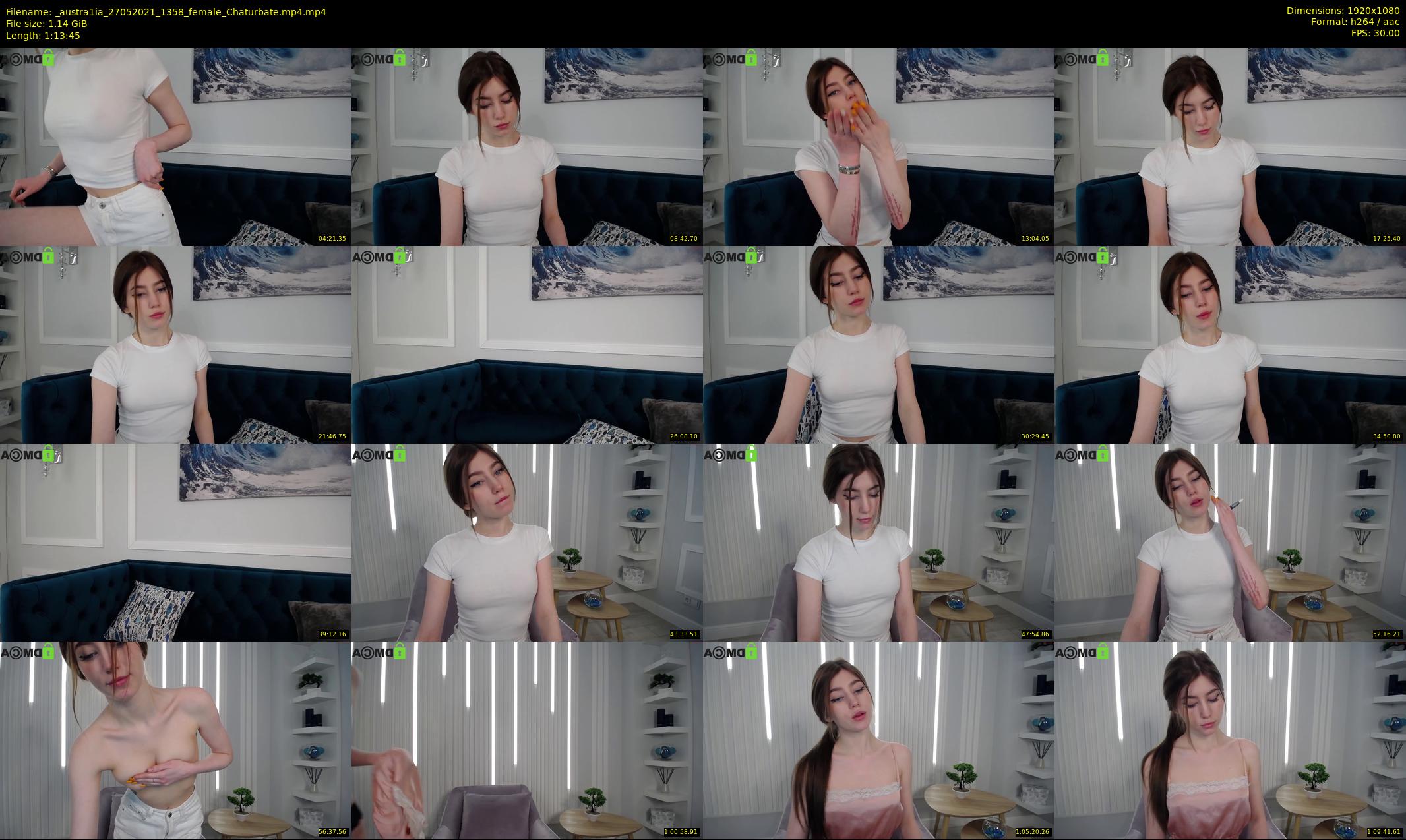 _austra1ia — 74 minute Chaturbate female cam show recording, 1080p, May 27, 2021