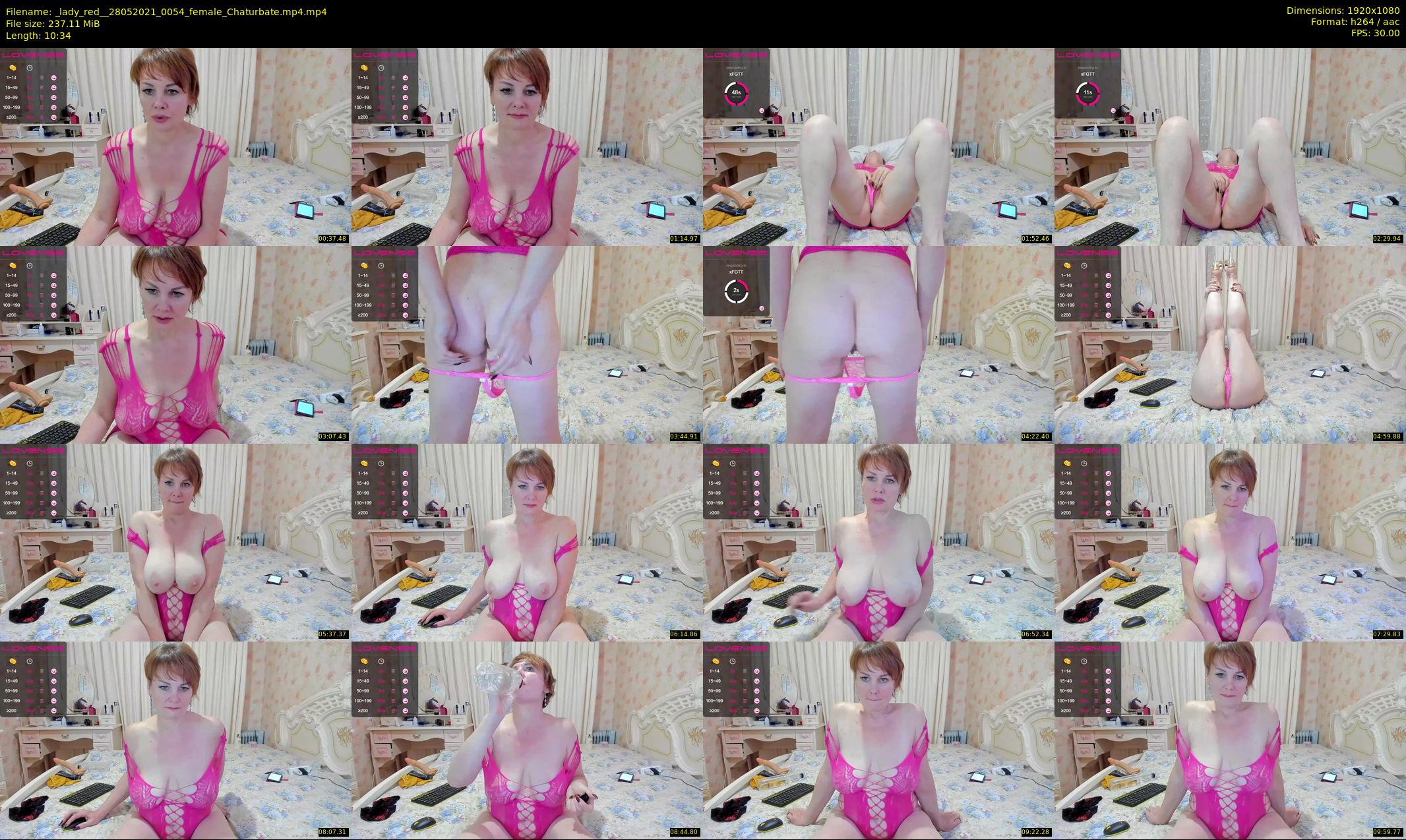 _lady_red_ — 11 minute Chaturbate female cam show recording, 1080p, May 28, 2021