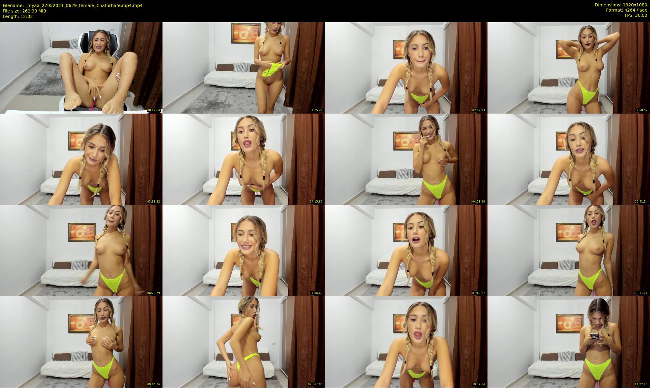 _myaa — 13 minute Chaturbate female cam show recording, 1080p, May 27, 2021