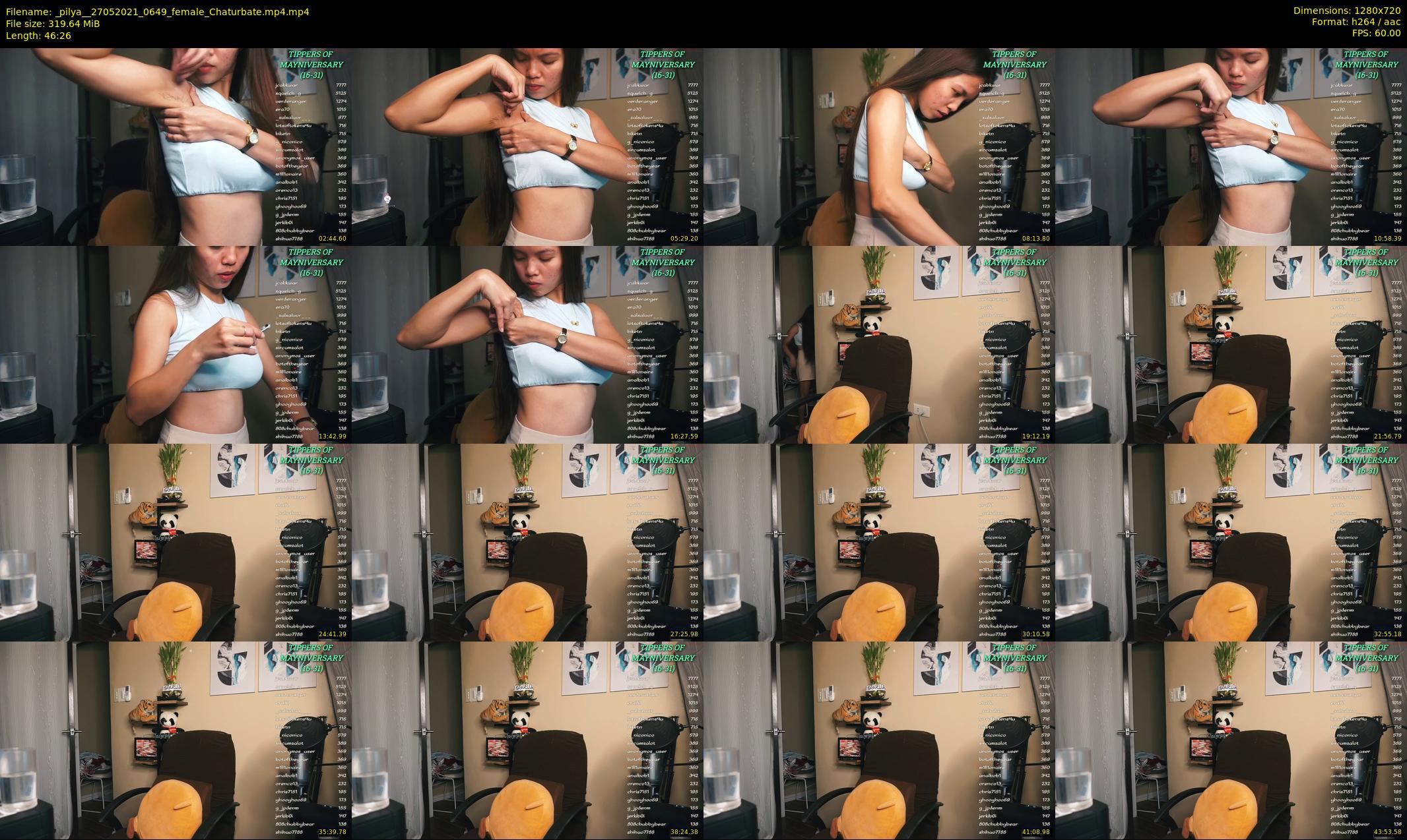 _pilya_ — 47 minute Chaturbate female cam show recording, 720p, May 27, 2021