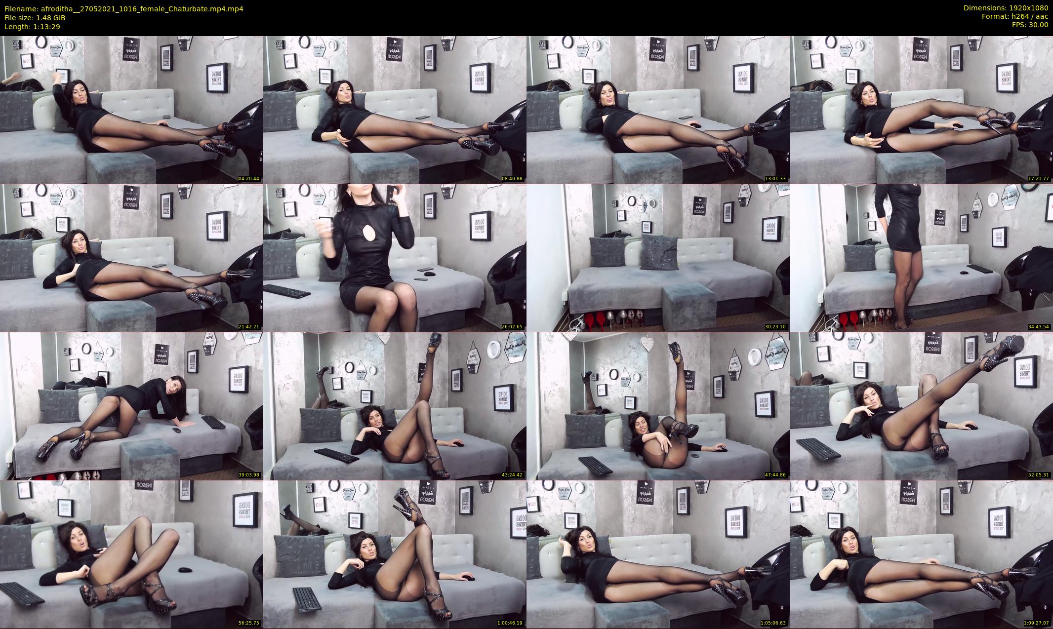 afroditha_ — 74 minute Chaturbate female cam show recording, 1080p, May 27, 2021