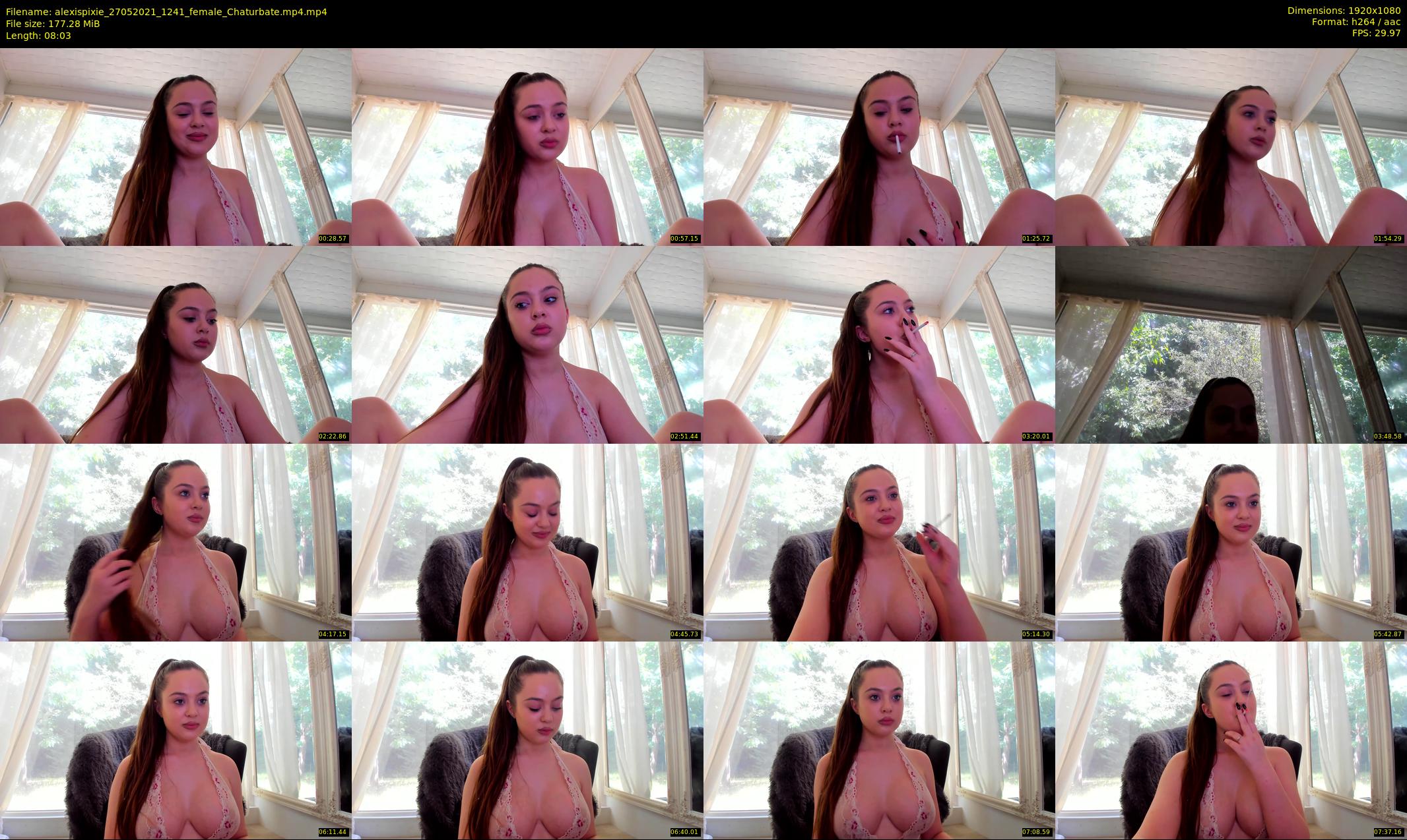 alexispixie — 9 minute Chaturbate female cam show recording, 1080p, May 27, 2021