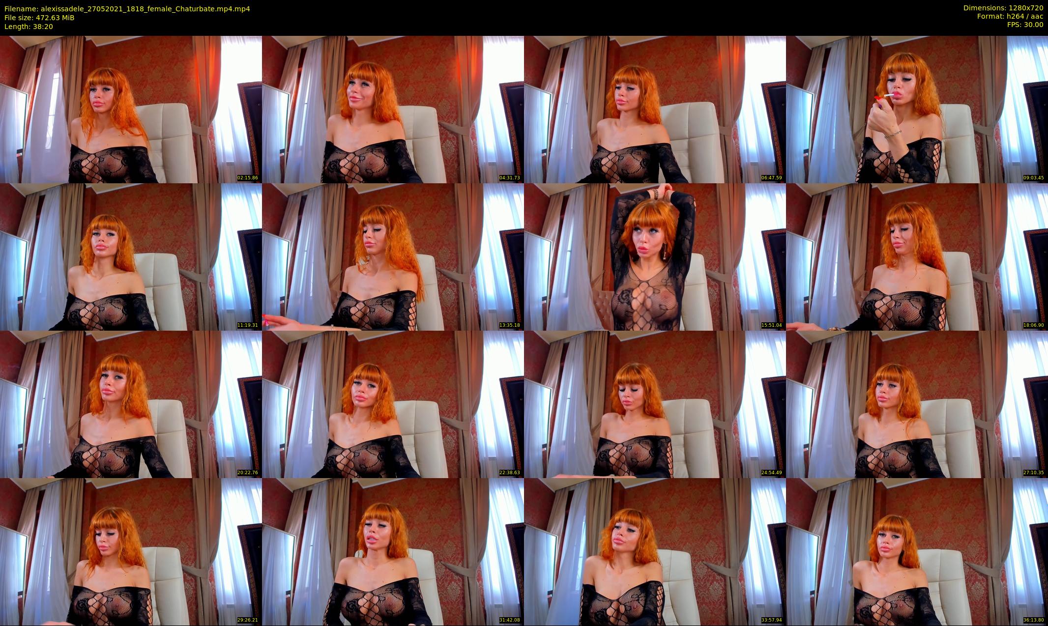 alexissadele — 39 minute Chaturbate female cam show recording, 720p, May 27, 2021