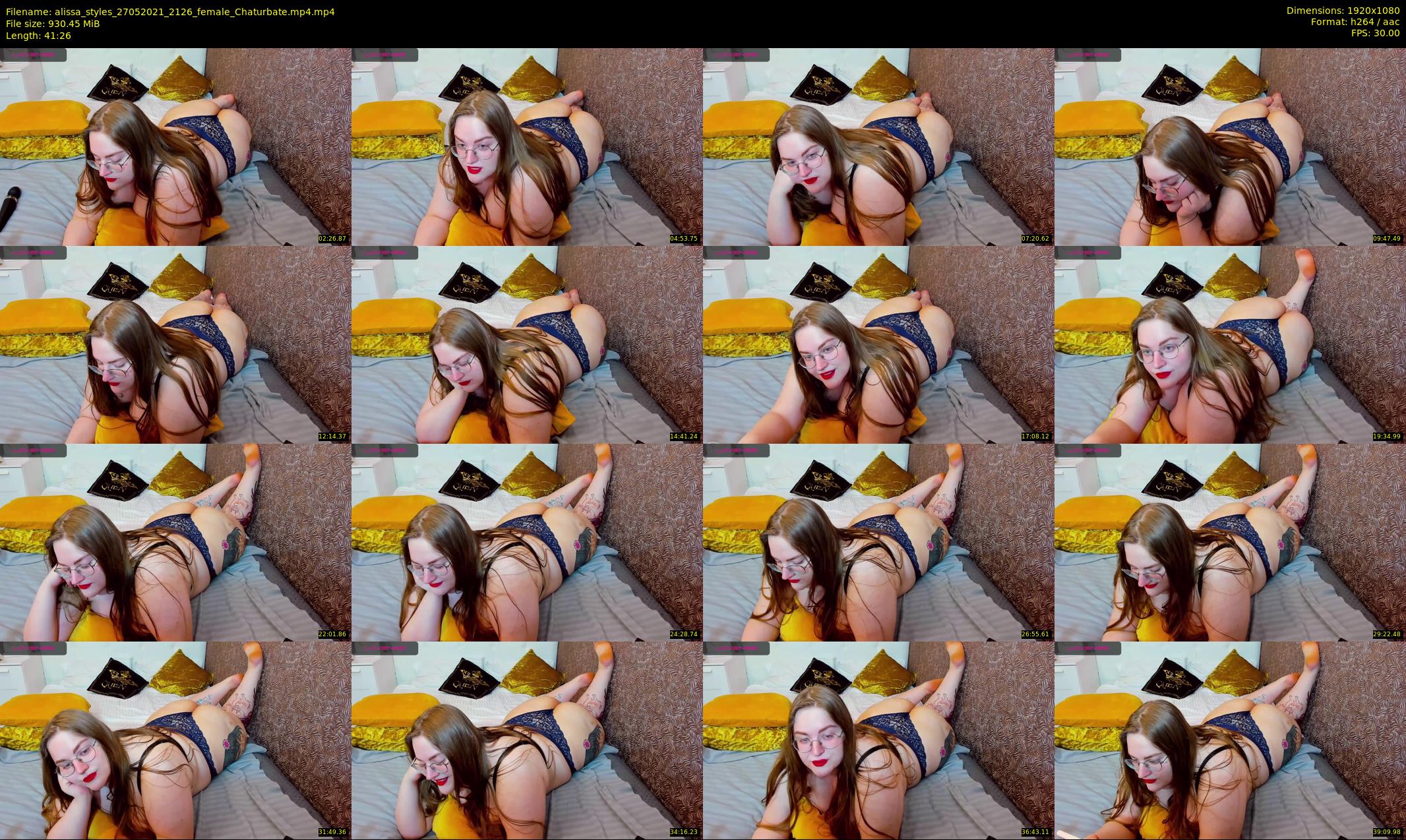alissa_styles — 42 minute Chaturbate female cam show recording, 1080p, May 27, 2021