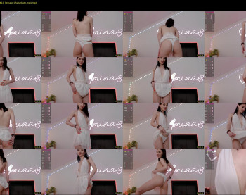 aminawong — 7 minute Chaturbate female cam show recording, 720p, May 27, 2021