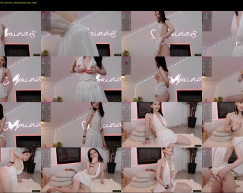 aminawong — 87 minute Chaturbate female cam show recording, 720p, May 27, 2021