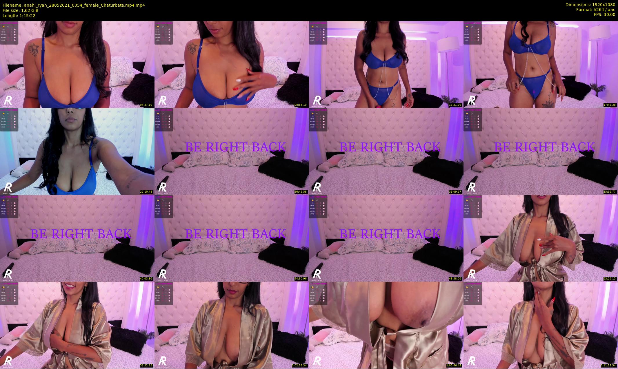 anahi_ryan — 76 minute Chaturbate female cam show recording, 1080p, May 28, 2021