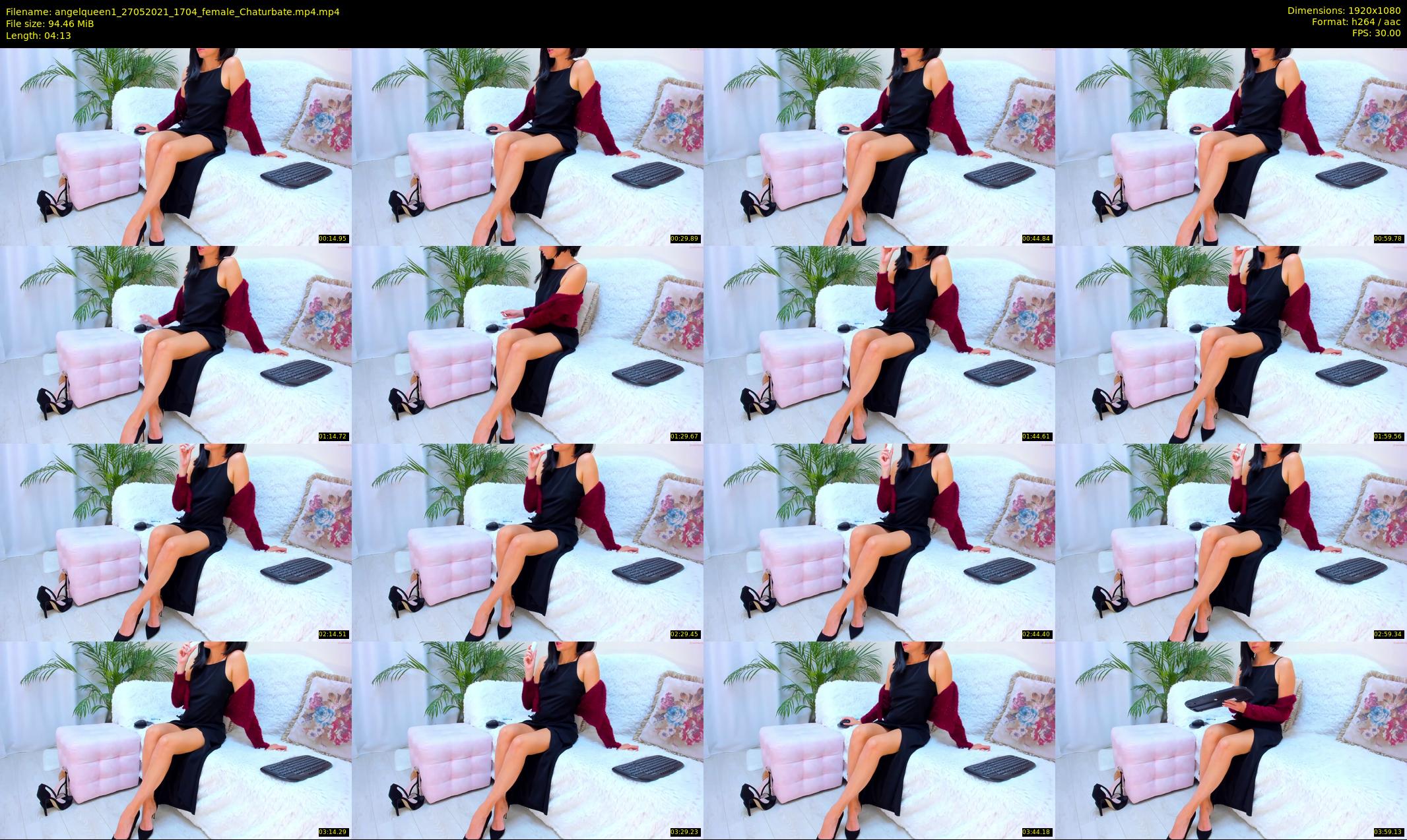 angelqueen1 — 5 minute Chaturbate female cam show recording, 1080p, May 27, 2021