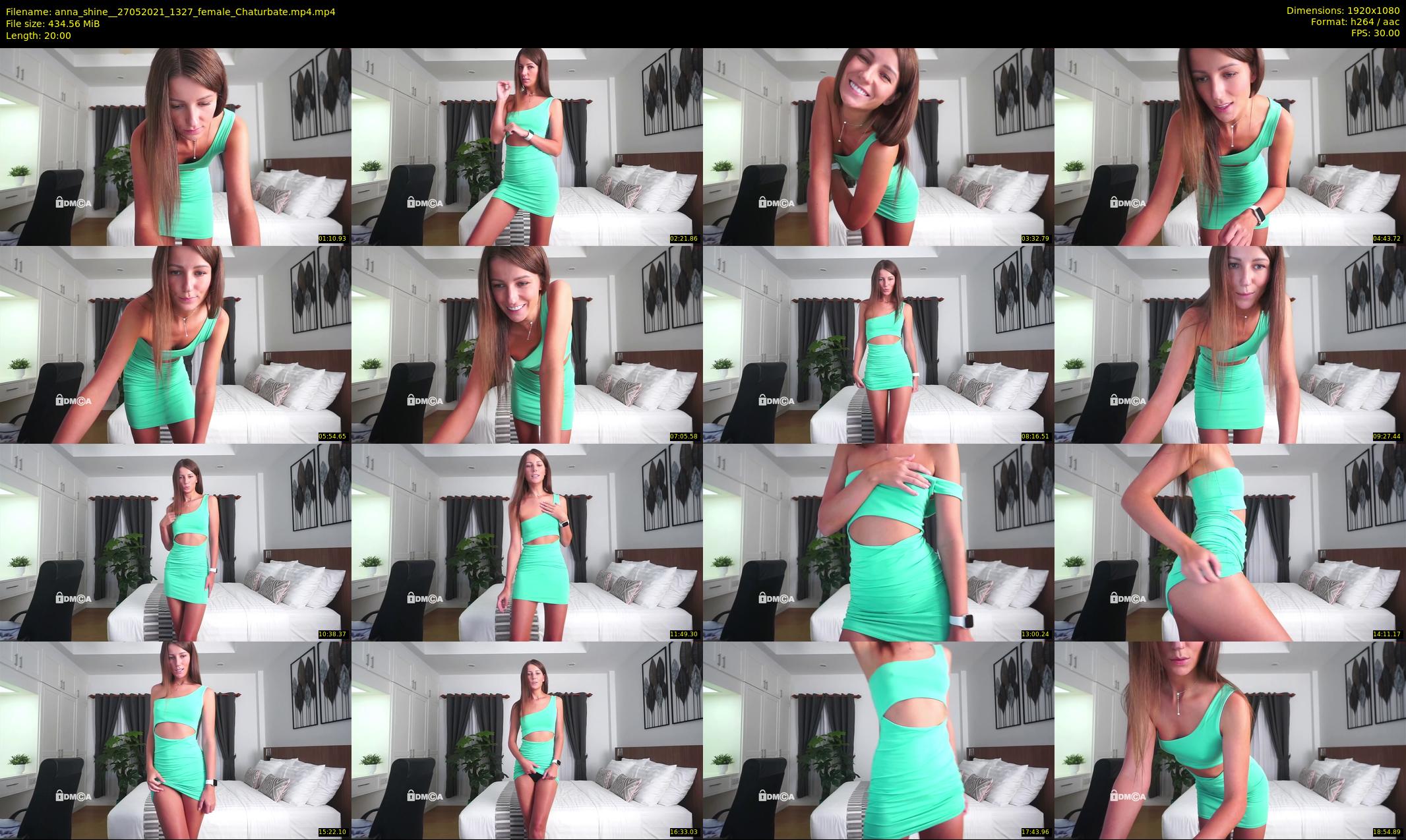 anna_shine_ — 20 minute Chaturbate female cam show recording, 1080p, May 27, 2021